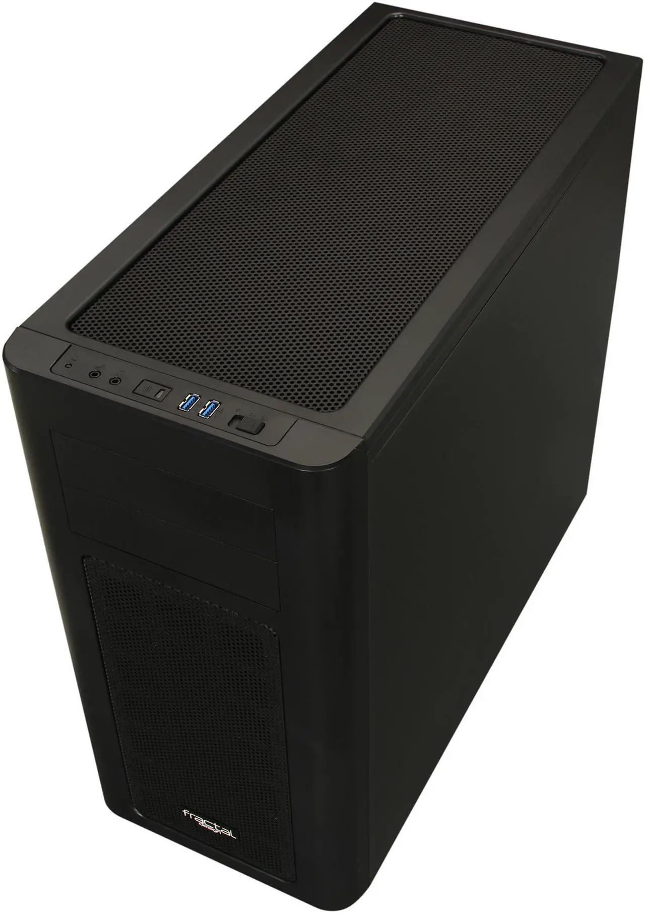 Alt view image 8 of 10 - Fractal Design Arc Midi R2 Black Window High-Airflow ATX Midtower Computer Case