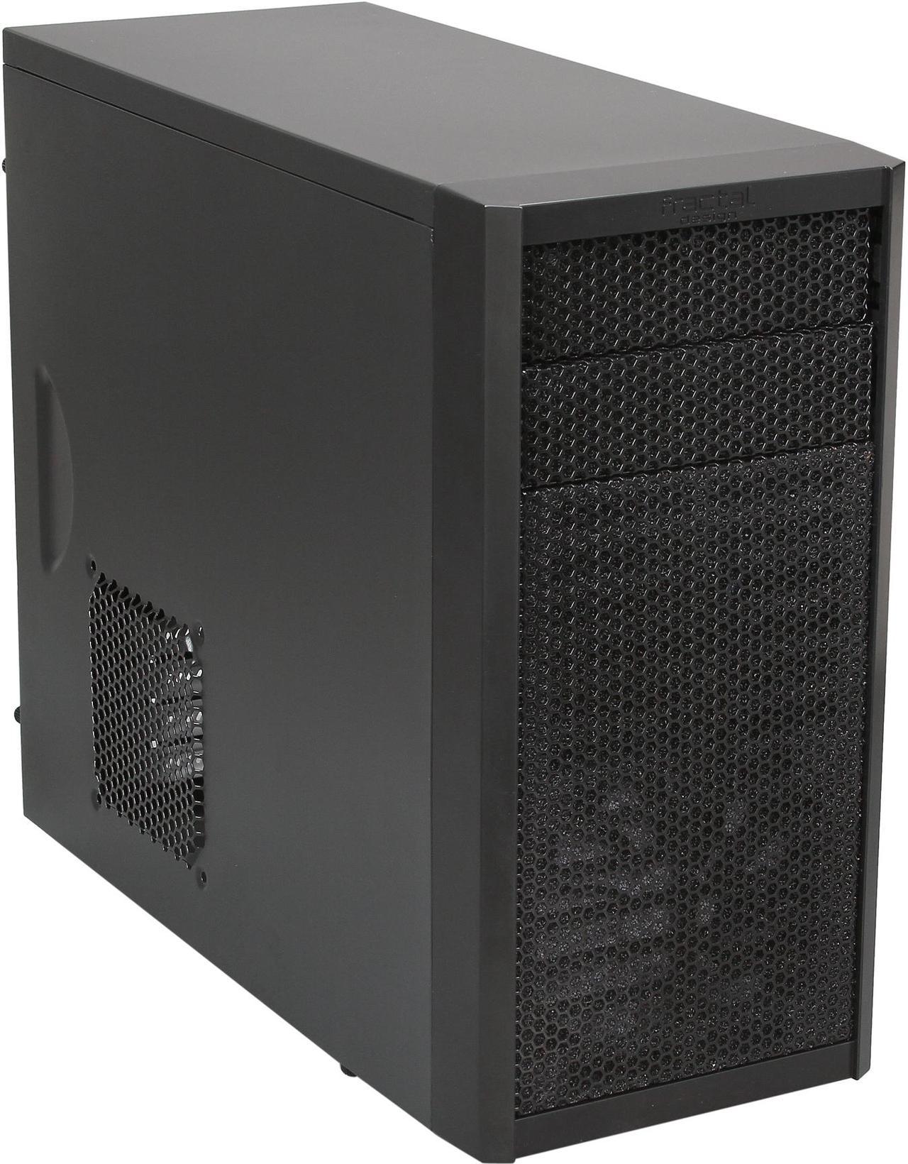 Fractal Design Core 1000 Black Micro ATX Mini Tower Computer Case