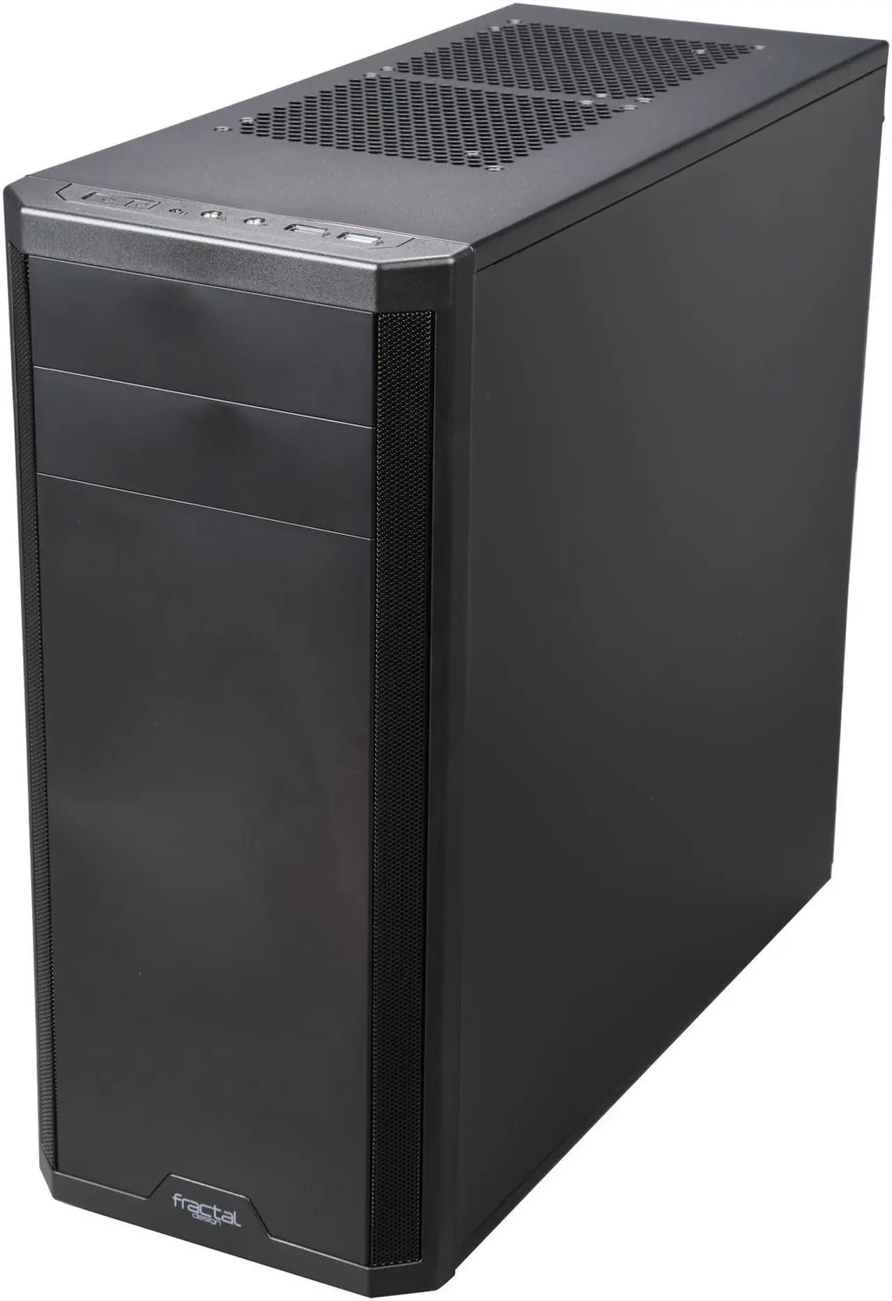 Alt view image 4 of 9 - Fractal Design Core 2300 Black Compact ATX Midtower Computer Case