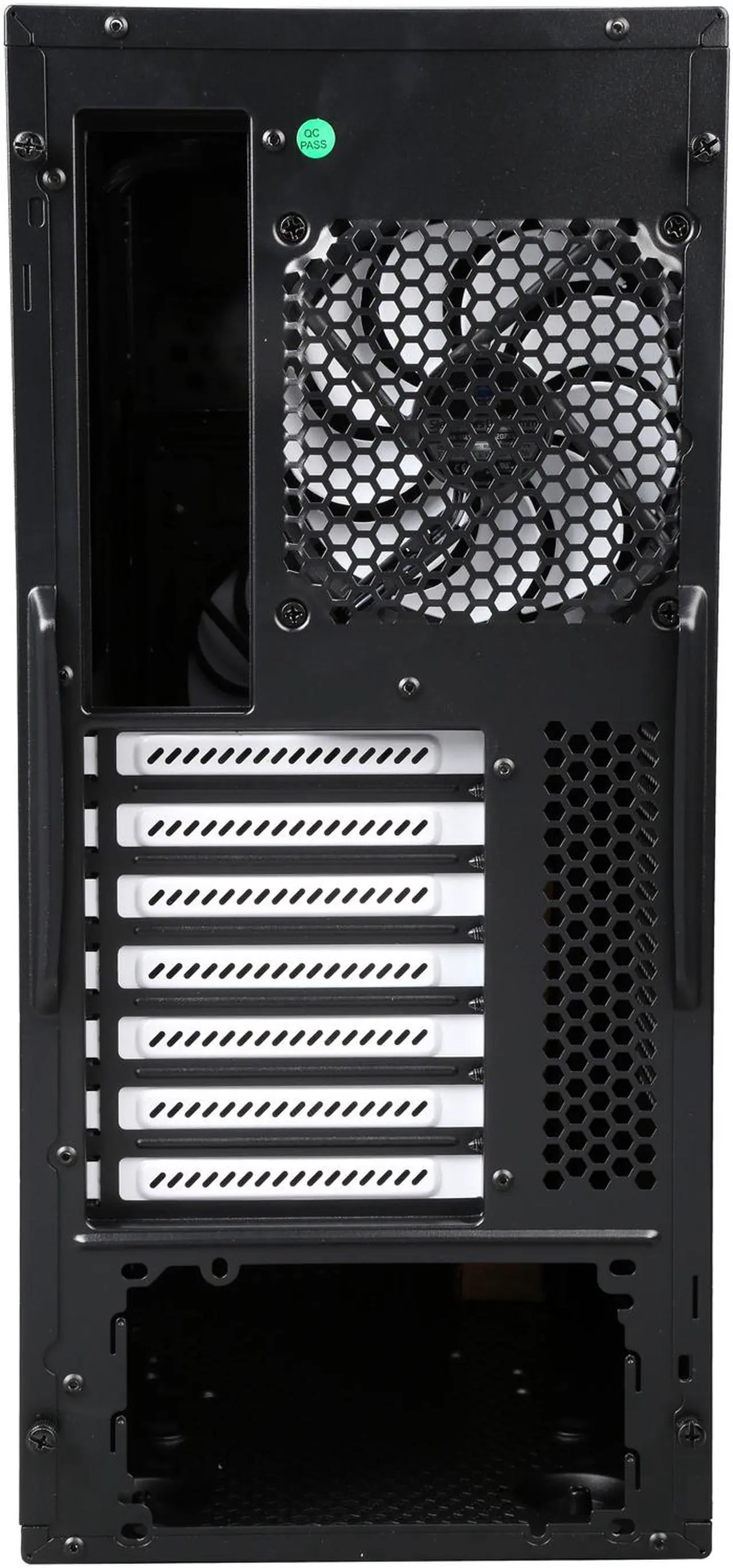 Alt view image 9 of 9 - Fractal Design Core 2300 Black Compact ATX Midtower Computer Case