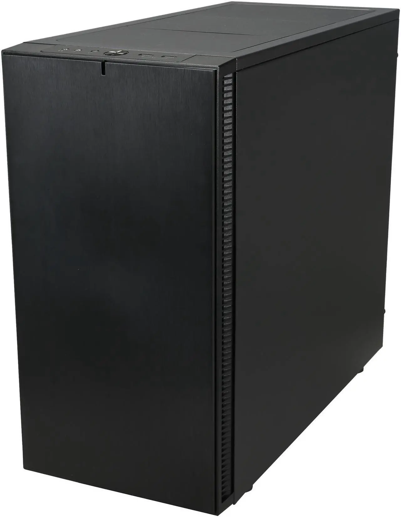 Alt view image 4 of 10 - Fractal Design Define S Black Window Silent ATX Midtower Computer Case