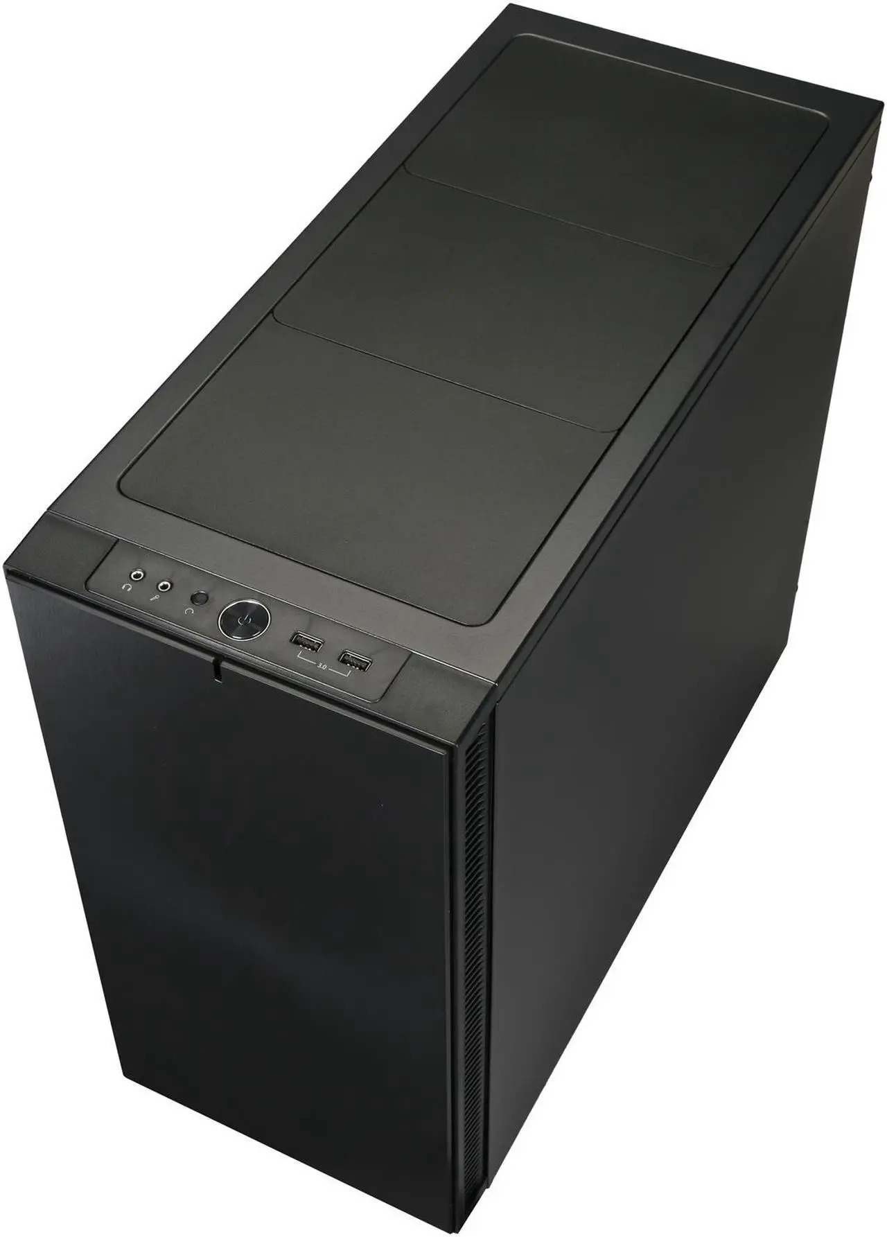 Alt view image 9 of 10 - Fractal Design Define S Black Window Silent ATX Midtower Computer Case