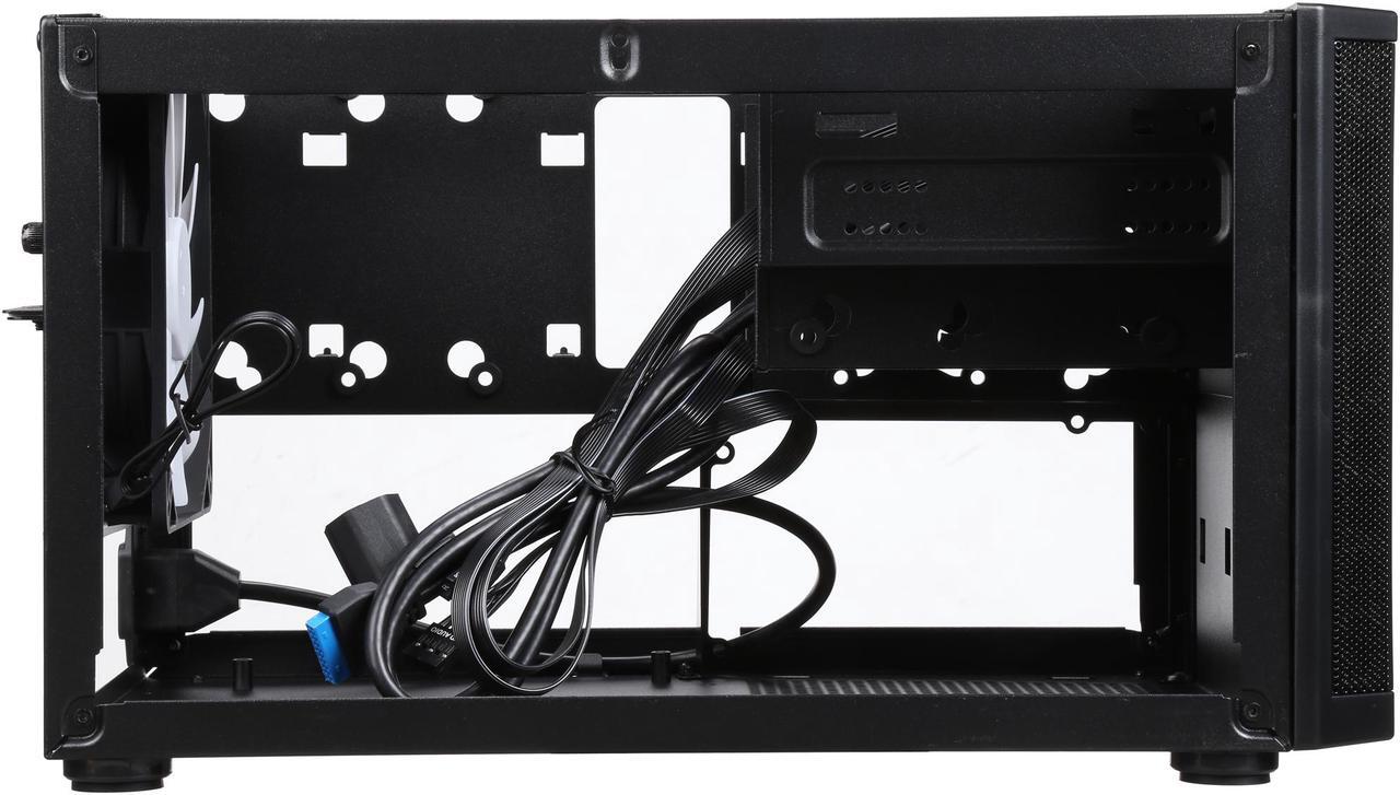 Alt view image 6 of 13 - Fractal Design Core 500 Black Mini-ITX Small Form Factor Computer Case