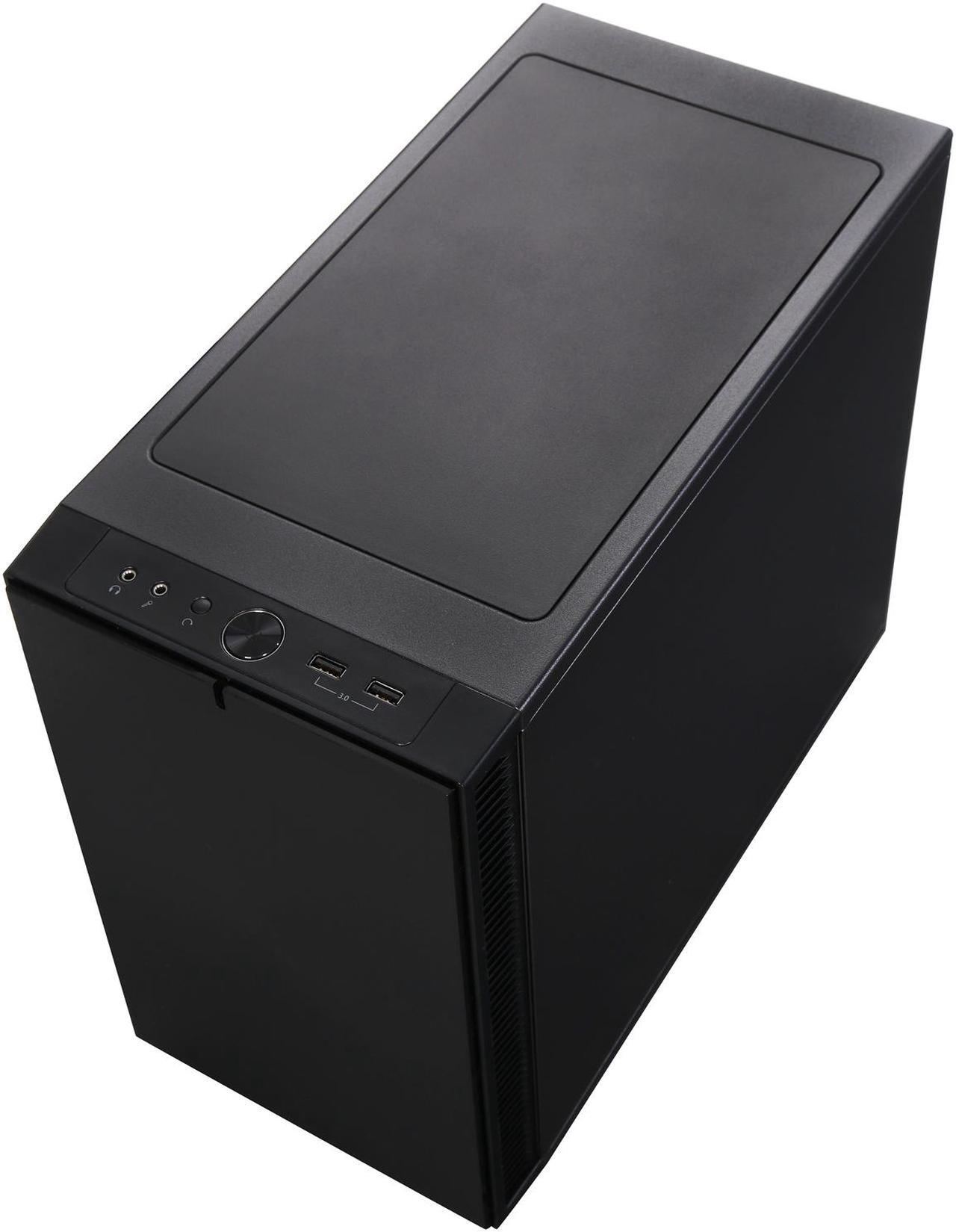 Alt view image 11 of 15 - Fractal Design Define Nano S Black Silent Mini ITX Mini Tower Computer Case