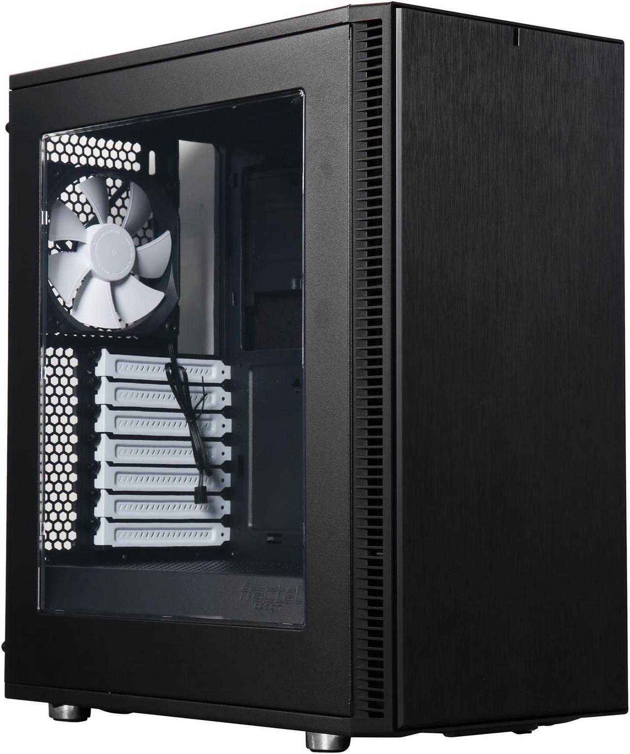 Main image of Fractal Design Define C Black Window Silent Compact ATX Mid Tower Computer Case