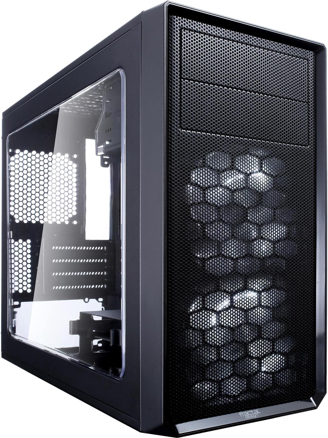 Fractal Design Focus G Mini Black MicroATX Mid Tower Computer Case