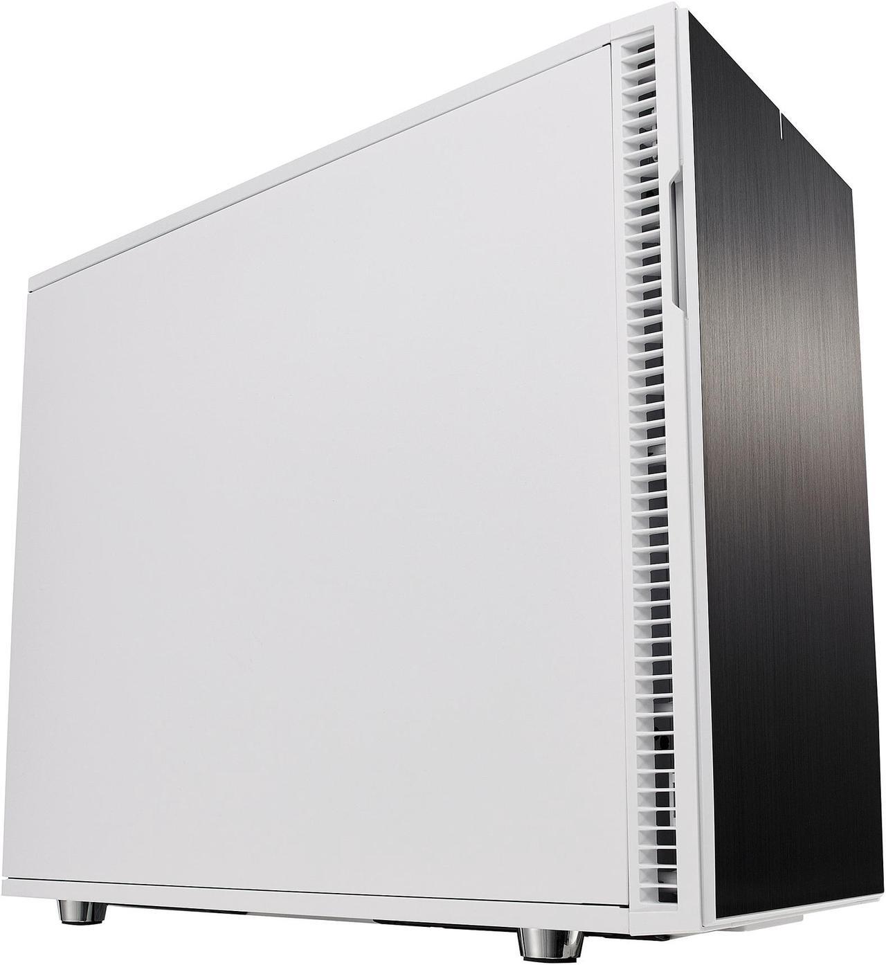 Main image of Fractal Design Define R6 USB-C White Brushed Aluminum/Steel ATX Silent Modular Mid Tower Computer Case