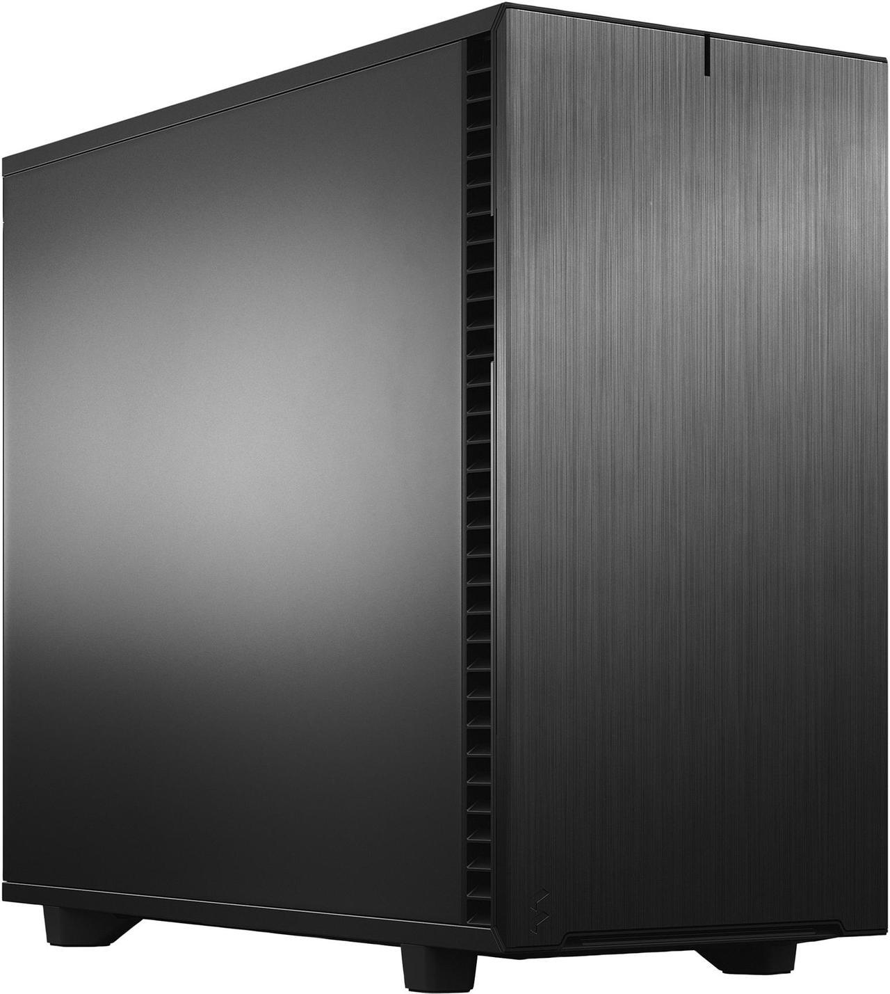 Fractal Design Define 7 Black Brushed Aluminum / Steel E-ATX Silent Modular Mid Tower Computer Case