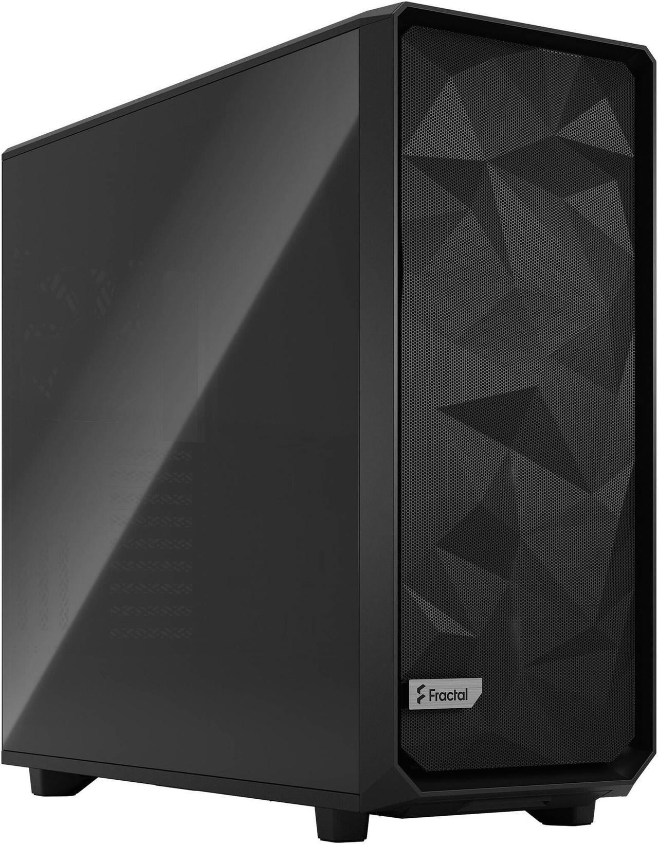 Fractal Design Meshify 2 XL Black ATX Flexible Dark Tinted Tempered Glass Window Full Tower Computer Case