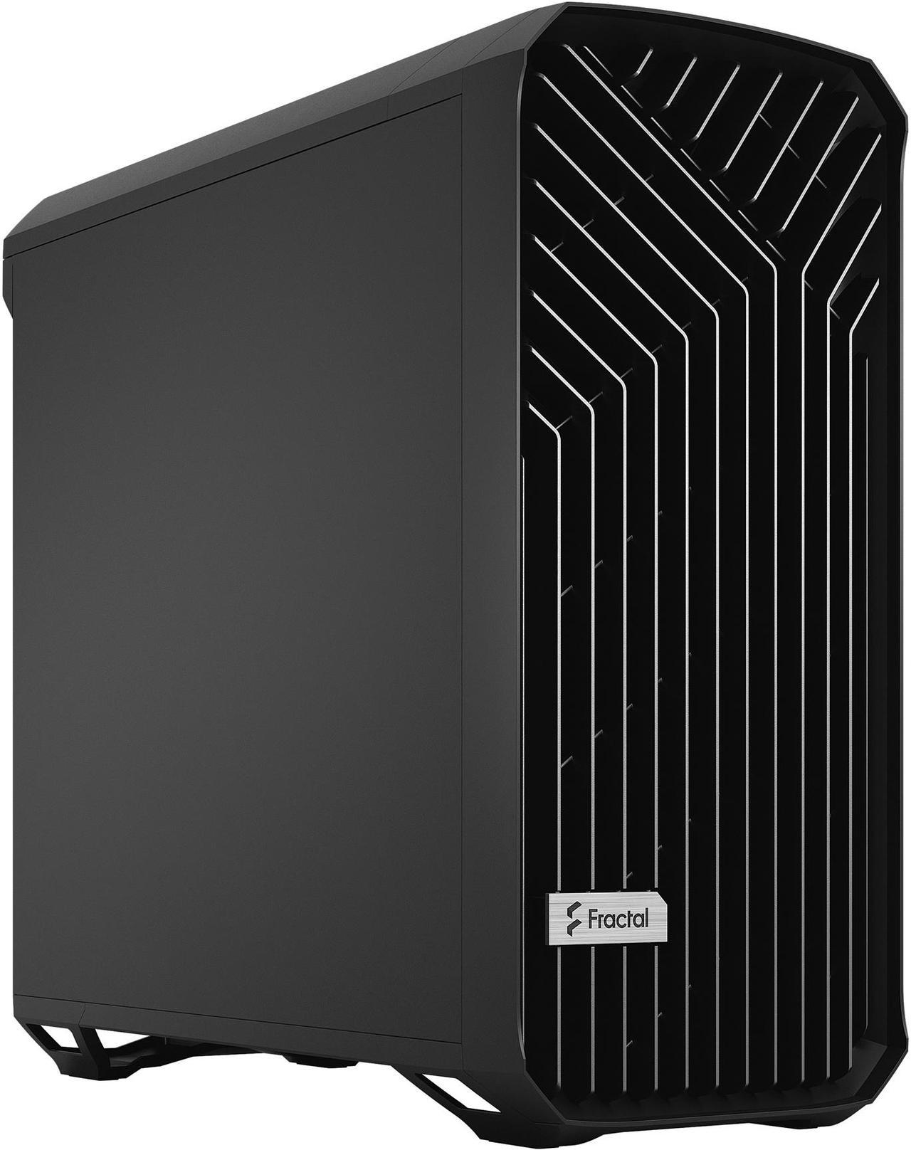 Fractal Design Torrent E-ATX Black Solid High-Airflow Mid Tower Computer Case