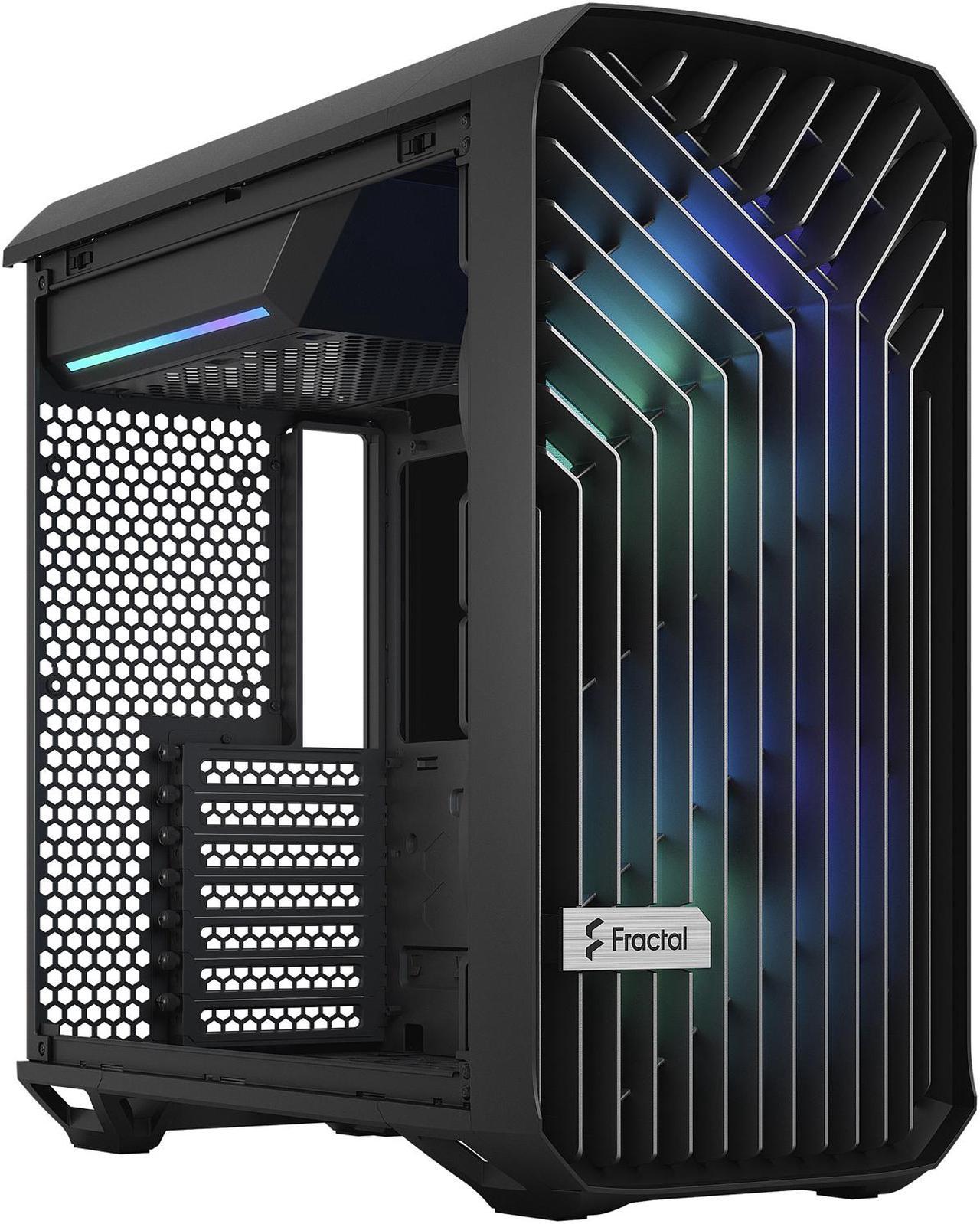 Fractal Design Torrent Compact RGB Black TG Light Tempered Glass High-Airflow ATX Computer Case