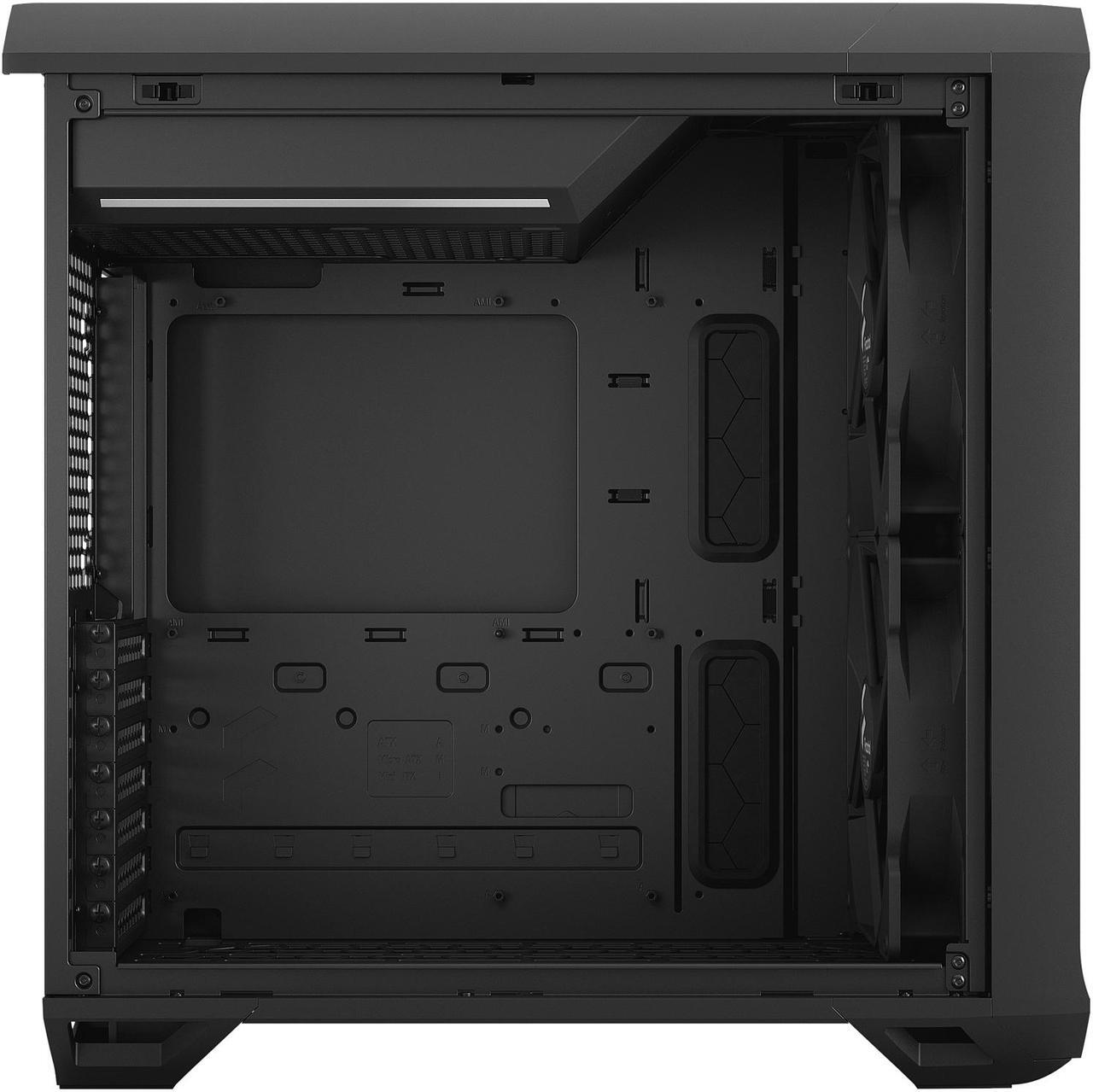 Alt view image 7 of 20 - Fractal Design Torrent Compact Black Steel ATX Mid Tower Computer Case ATX Power Supply