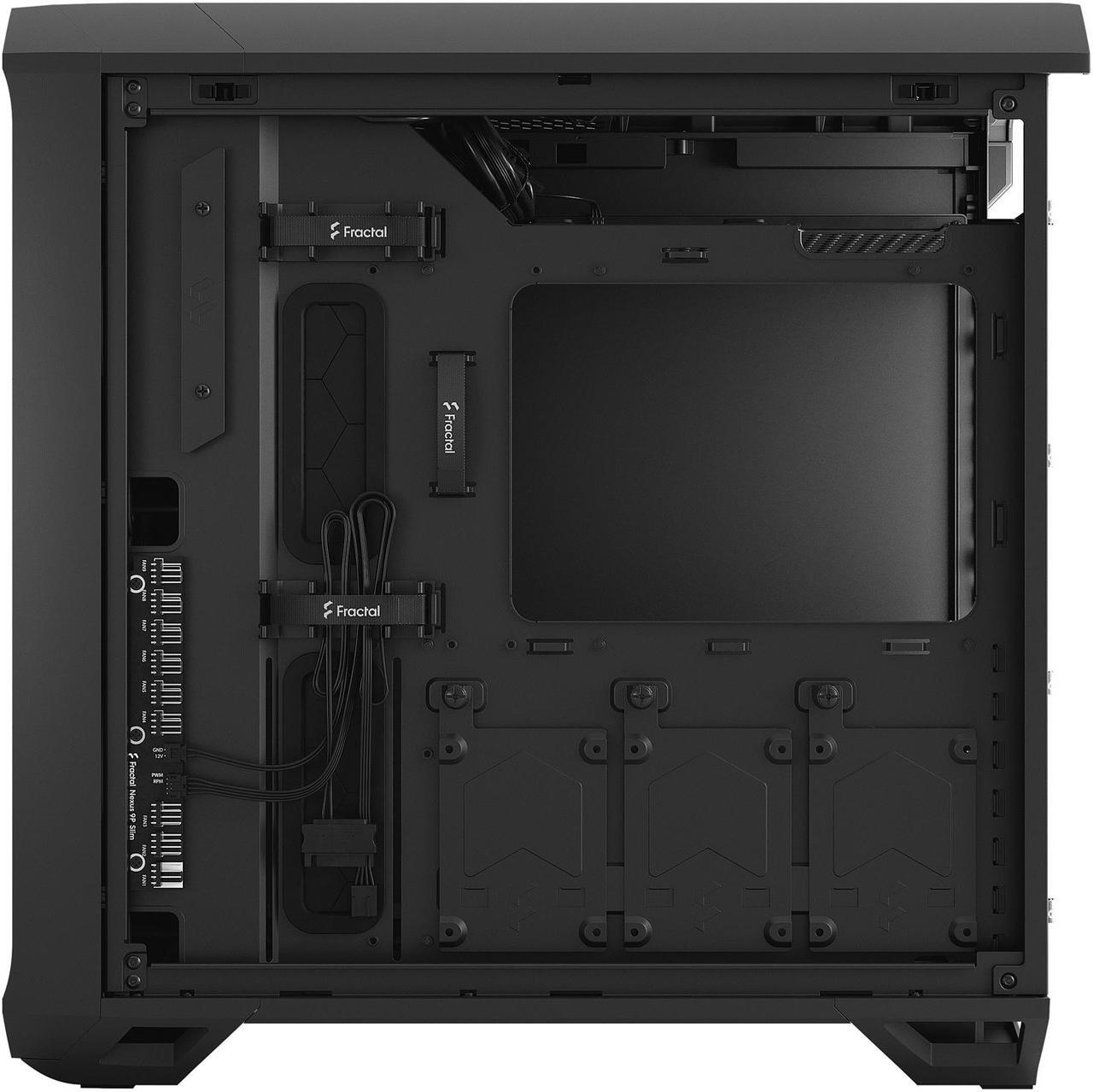 Alt view image 9 of 20 - Fractal Design Torrent Compact Black Steel ATX Mid Tower Computer Case ATX Power Supply