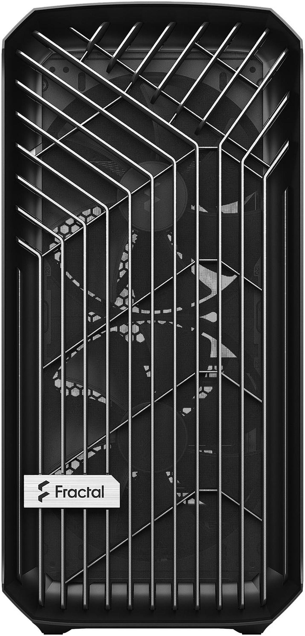 Alt view image 3 of 20 - Fractal Design Torrent Compact Black Steel ATX Mid Tower Computer Case ATX Power Supply