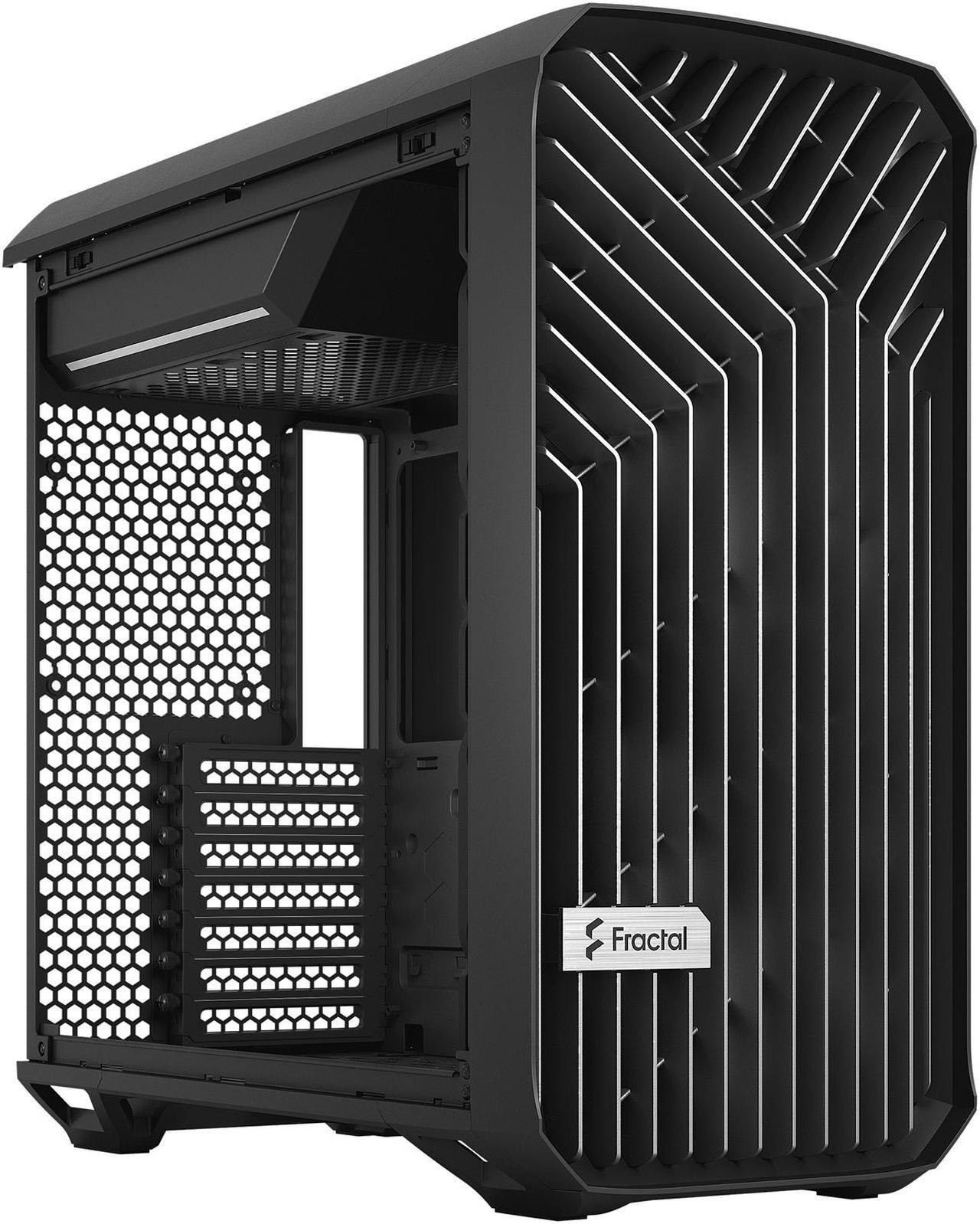 Alt view image 2 of 20 - Fractal Design Torrent Compact Black Steel ATX Mid Tower Computer Case ATX Power Supply