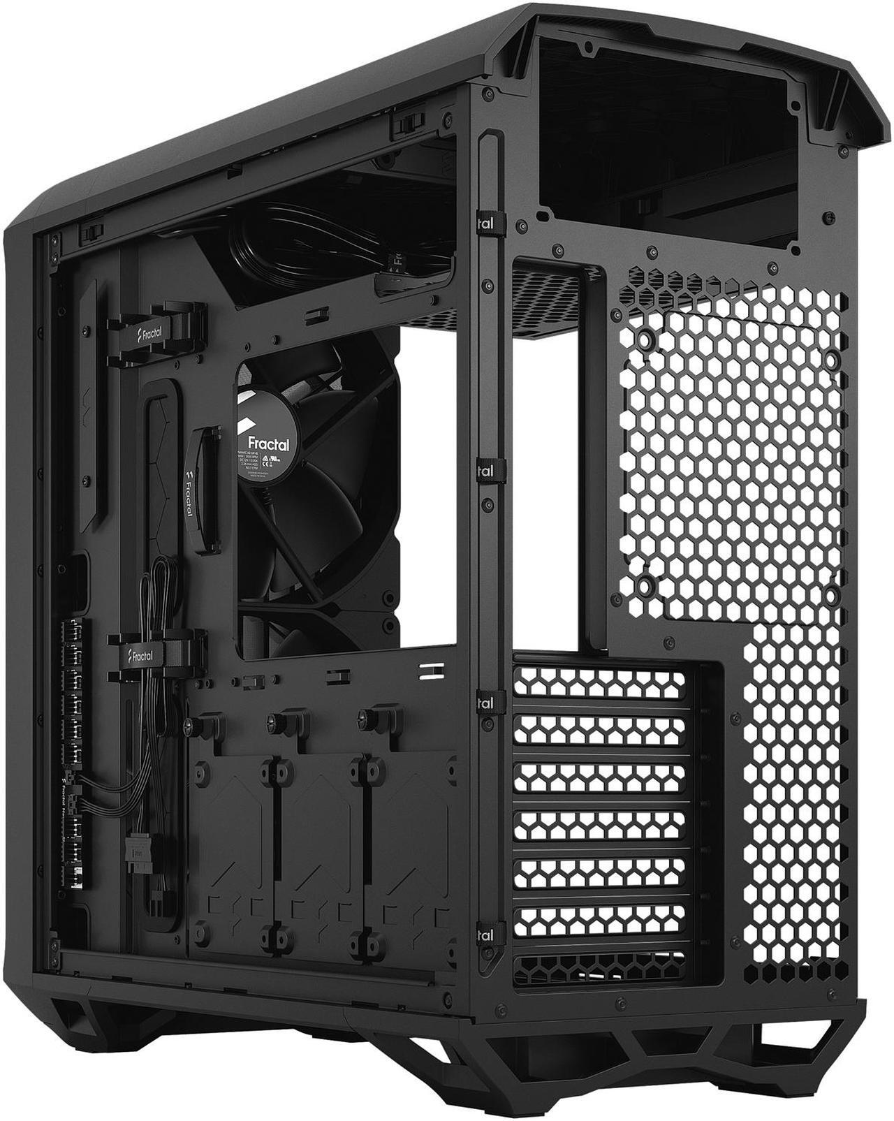 Alt view image 19 of 20 - Fractal Design Torrent Compact Black Steel ATX Mid Tower Computer Case ATX Power Supply