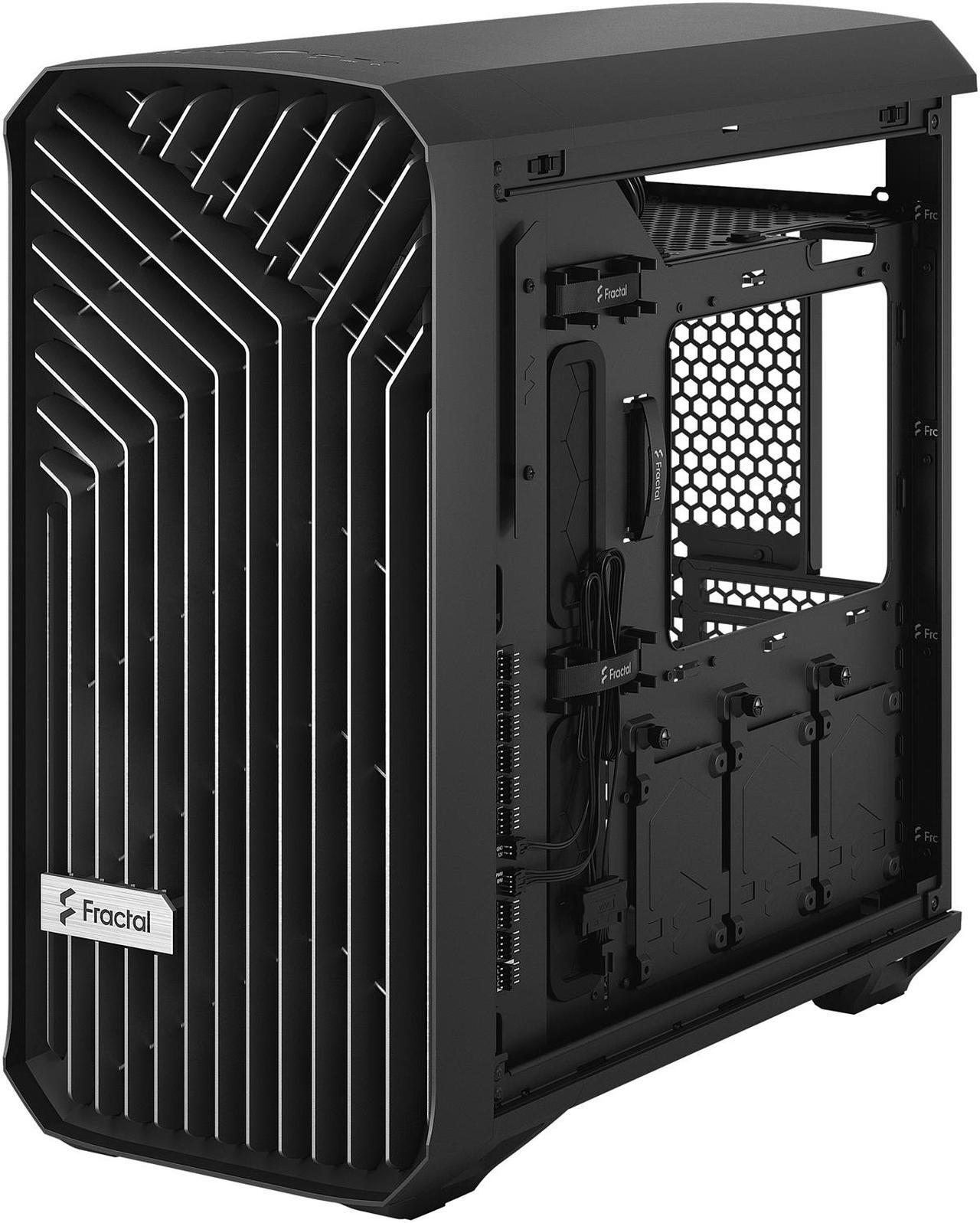 Alt view image 13 of 20 - Fractal Design Torrent Compact Black Steel ATX Mid Tower Computer Case ATX Power Supply