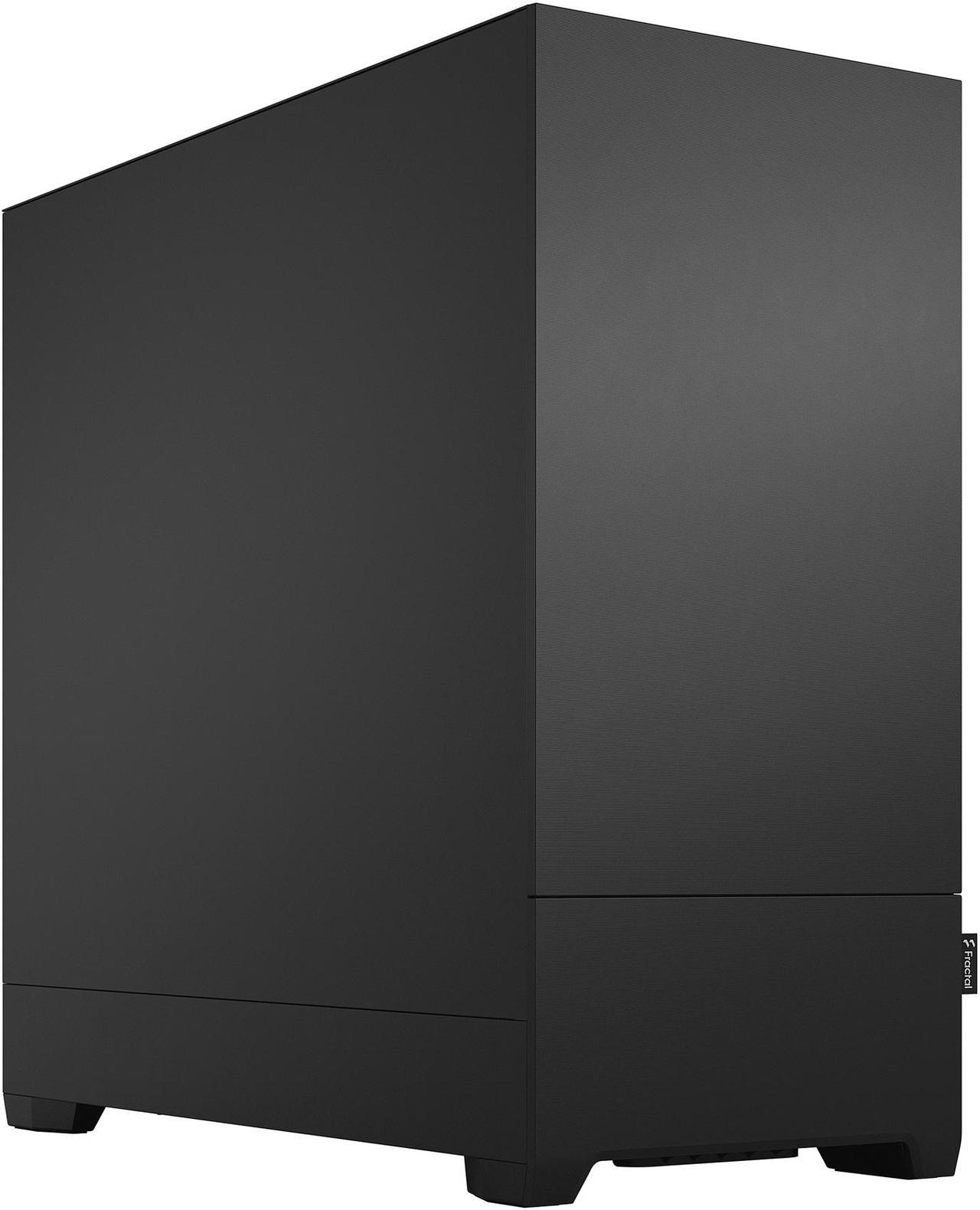 Fractal Design Pop Silent Black ATX Sound Damped Solid Panel Mid Tower Computer Case