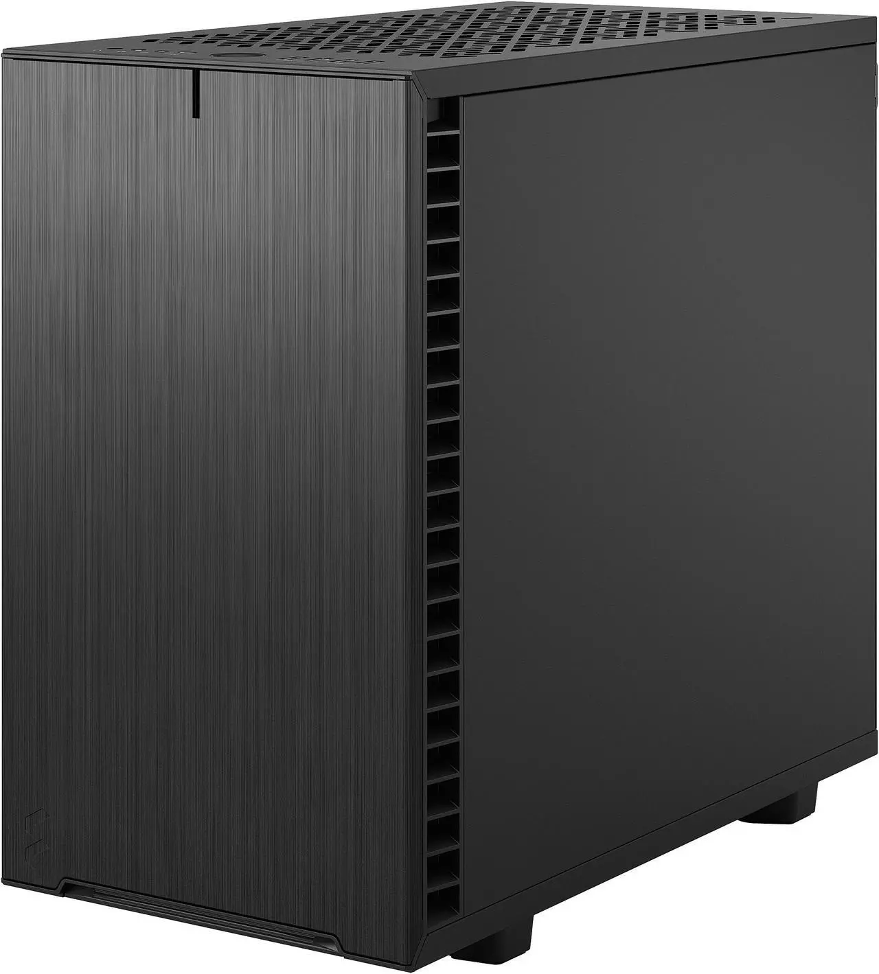 Alt view image 19 of 20 - Fractal Design Define 7 Nano Black Brushed Aluminum/Steel Silent Mini ITX Light Tinted Tempered Glass Window Nano Tower Computer Case