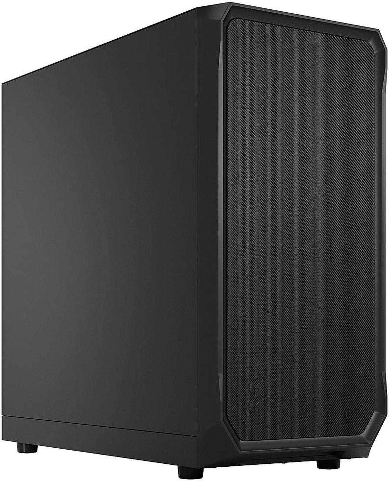 Fractal Design Focus 2 Black ATX mATX Mini ITX Solid Mid Tower Computer Case