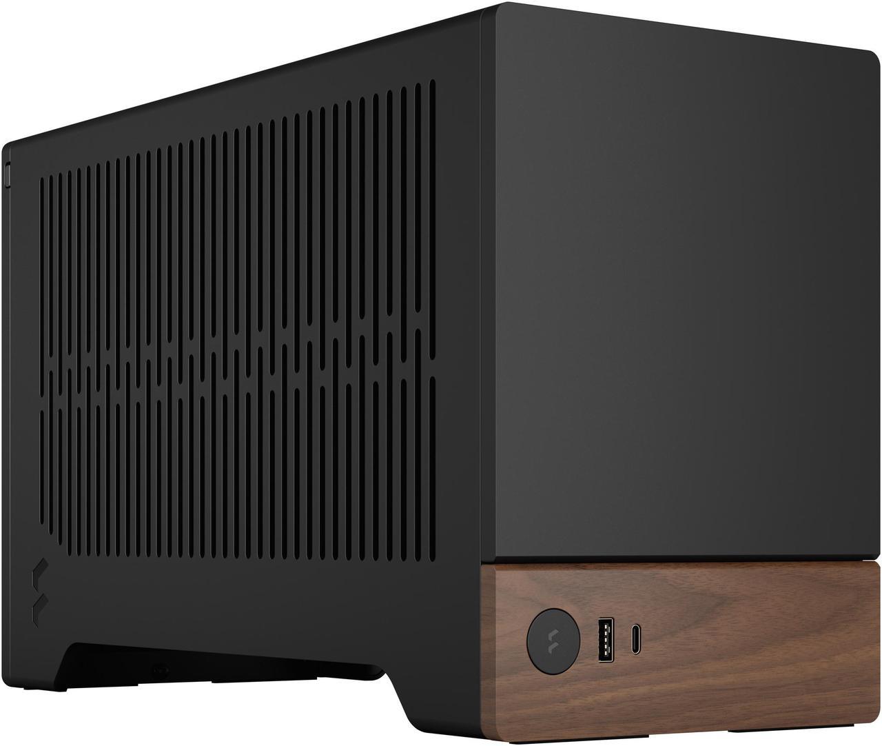 Fractal Design Terra Graphite Mini-ITX Small Form Factor PC Case with PCIe 4.0 Riser