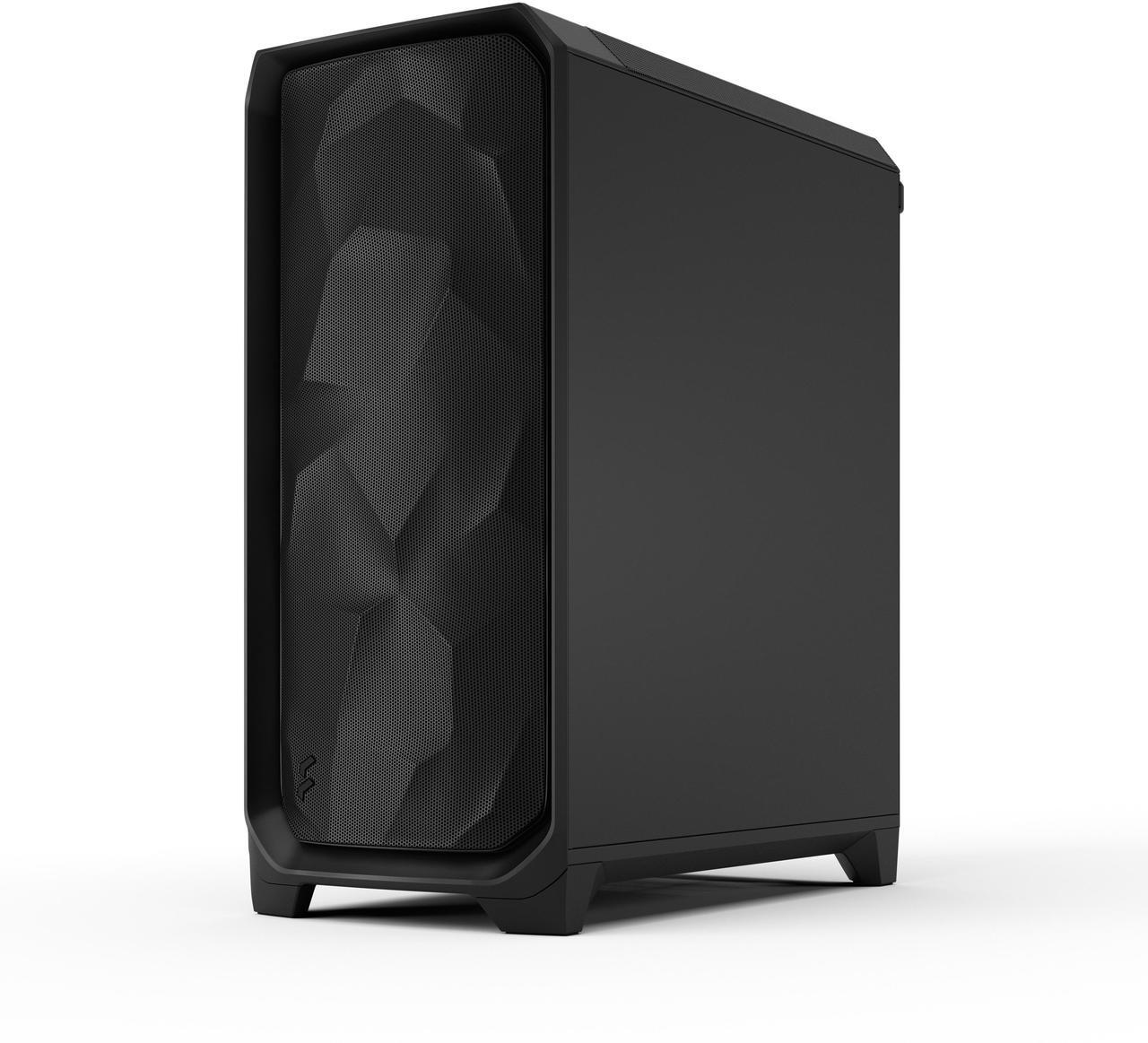 Alt view image 2 of 17 - Fractal Design Meshify 3 ATX mATX Mid Tower PC Case - Black Chassis with Solid Side Panel (FD-C-MES3A-01)