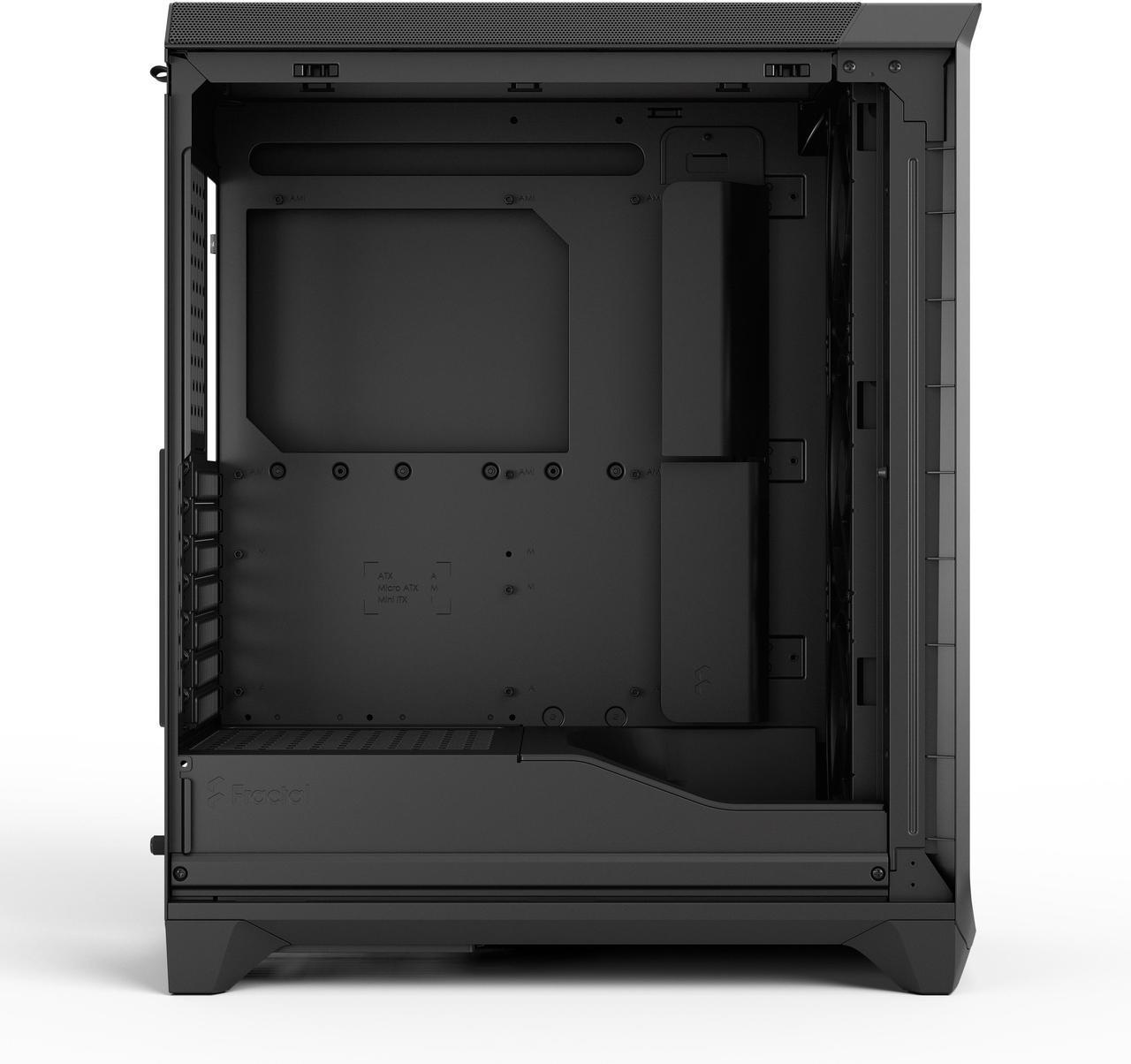 Alt view image 3 of 17 - Fractal Design Meshify 3 ATX mATX Mid Tower PC Case - Black Chassis with Solid Side Panel (FD-C-MES3A-01)