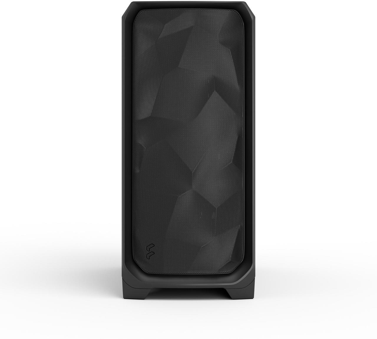 Alt view image 6 of 17 - Fractal Design Meshify 3 ATX mATX Mid Tower PC Case - Black Chassis with Solid Side Panel (FD-C-MES3A-01)