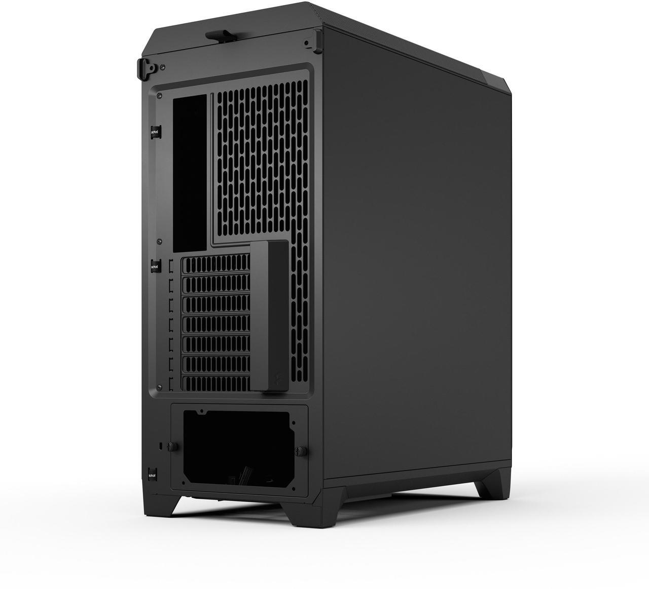Alt view image 9 of 17 - Fractal Design Meshify 3 ATX mATX Mid Tower PC Case - Black Chassis with Solid Side Panel (FD-C-MES3A-01)