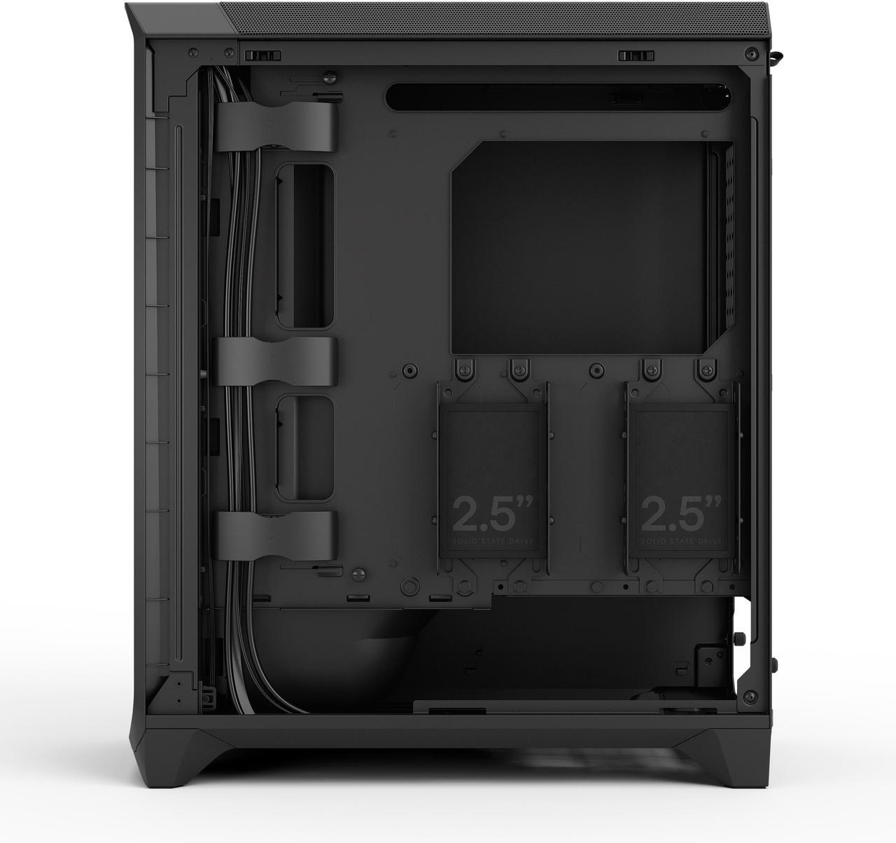 Alt view image 16 of 17 - Fractal Design Meshify 3 ATX mATX Mid Tower PC Case - Black Chassis with Solid Side Panel (FD-C-MES3A-01)