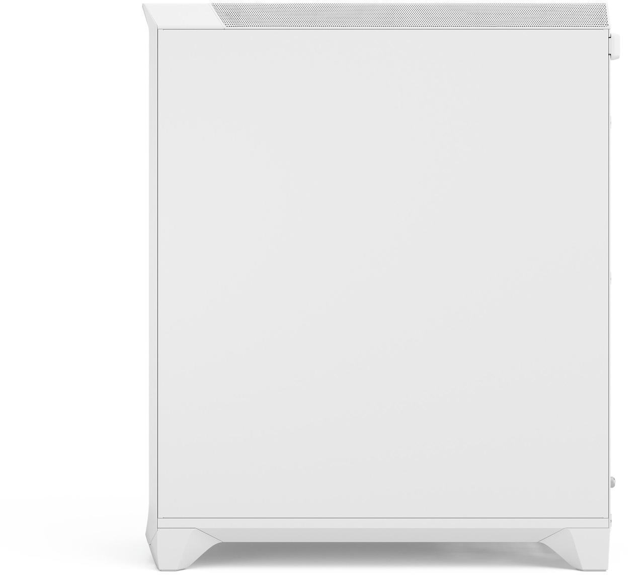 Alt view image 14 of 17 - Fractal Design Meshify 3 Ambience Pro RGB ATX mATX Mid Tower PC Case - White Chassis with Clear TG Side Panel