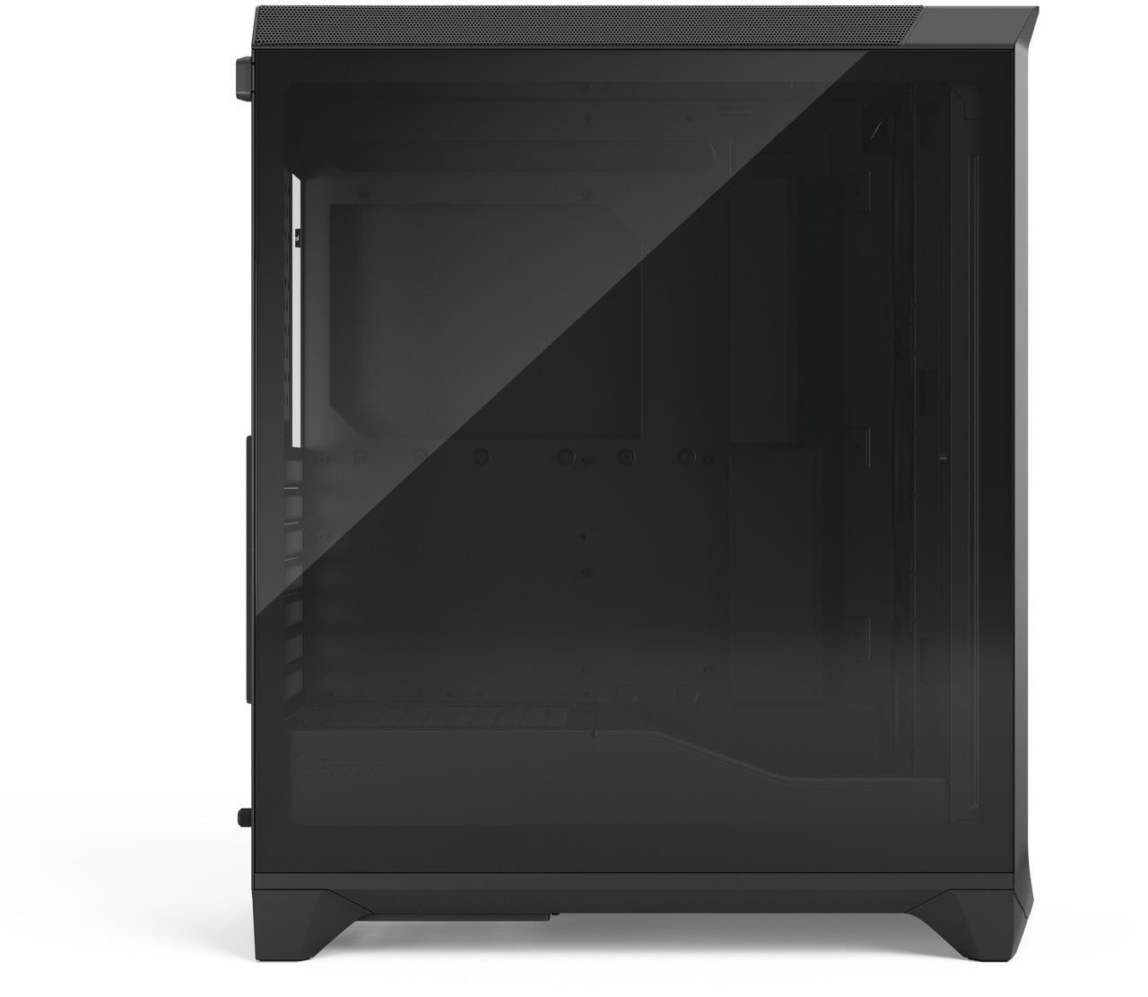 Alt view image 8 of 17 - Fractal Design Meshify 3 RGB ATX mATX Mid Tower PC Case - Black Chassis with Light Tinted TG Side Panel