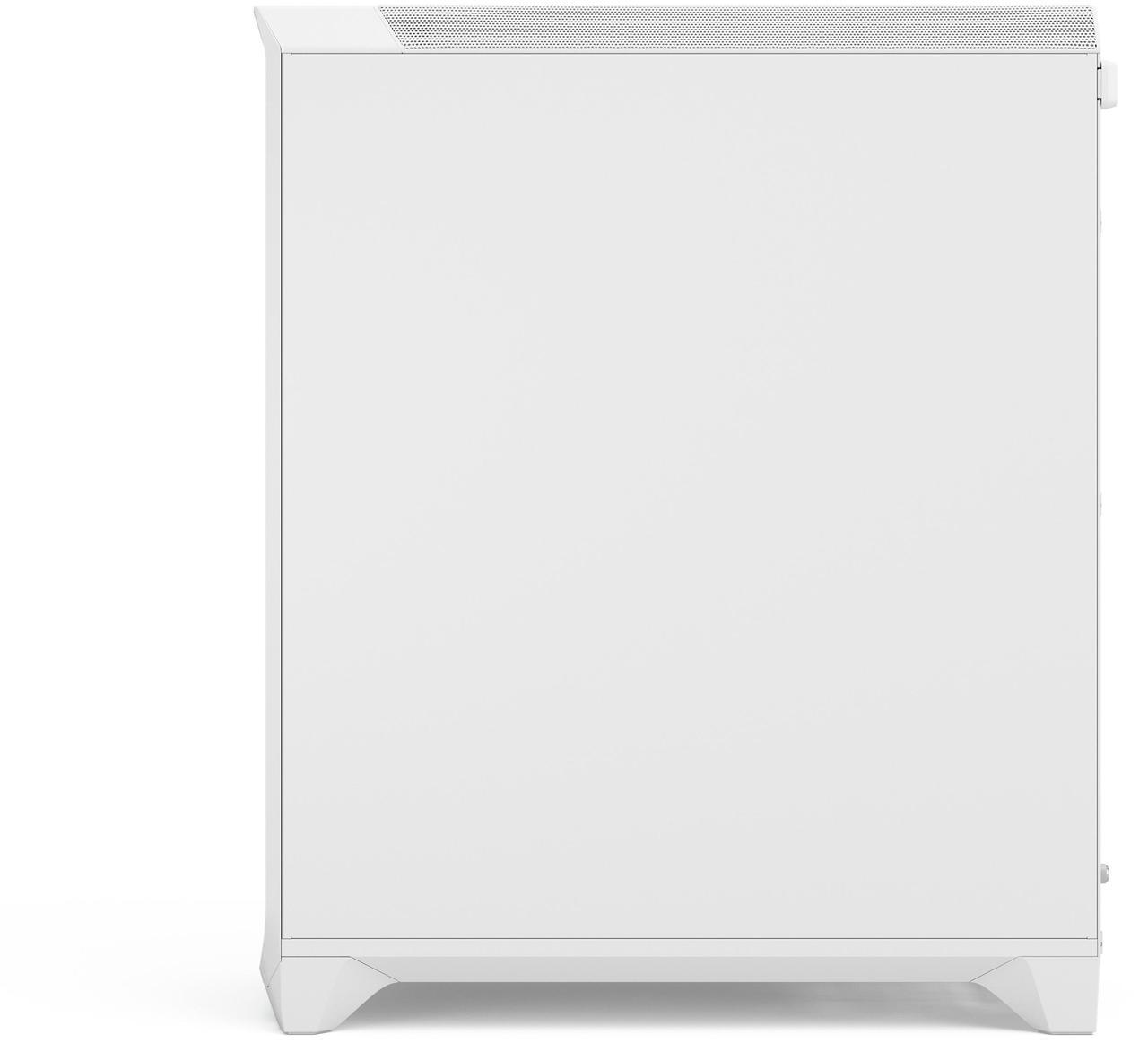 Alt view image 14 of 17 - Fractal Design Meshify 3 RGB ATX mATX Mid Tower PC Case - White Chassis with Clear TG Side Panel