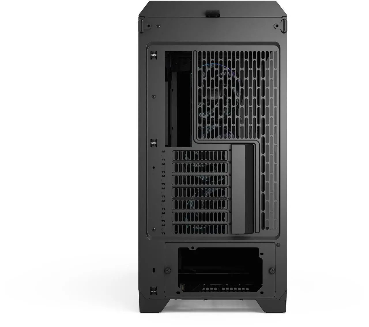 Alt view image 13 of 17 - Fractal Design Meshify 3 XL RGB E-ATX Full Tower PC Case -  Black Chassis with Light Tinted TG Side Panel