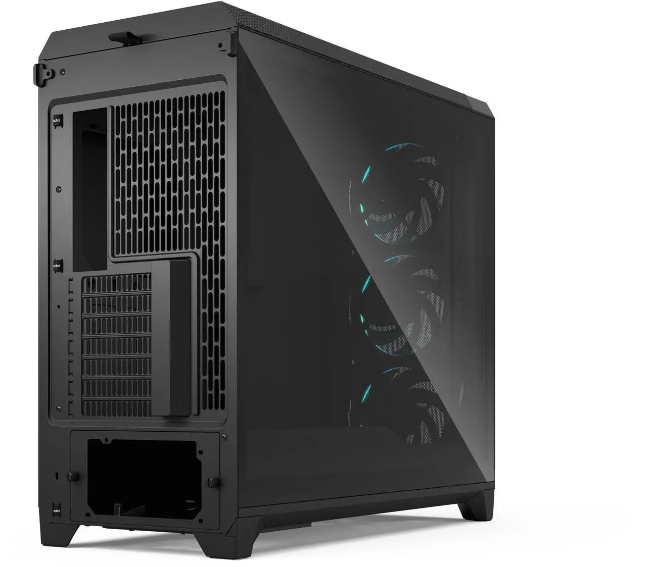 Alt view image 16 of 17 - Fractal Design Meshify 3 XL RGB E-ATX Full Tower PC Case -  Black Chassis with Light Tinted TG Side Panel