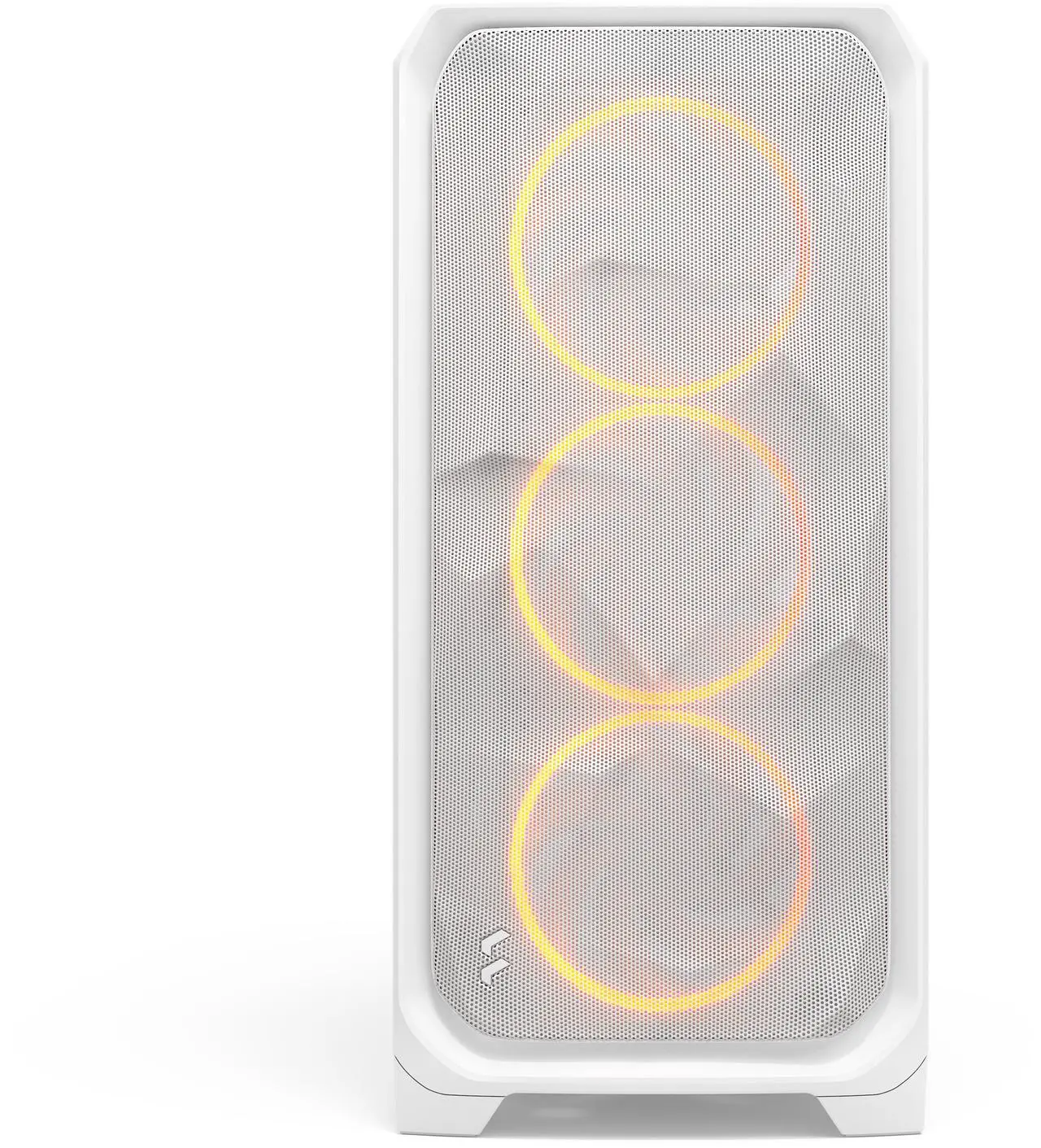 Alt view image 5 of 17 - Fractal Design Meshify 3 XL RGB E-ATX Full Tower PC Case -  White Chassis with Clear TG Side Panel