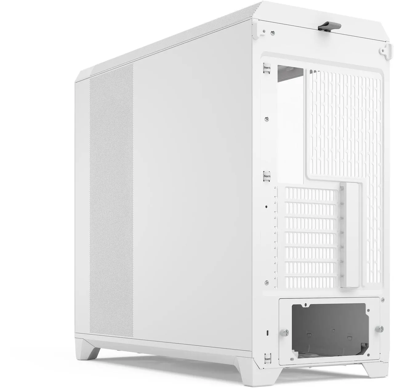 Alt view image 15 of 17 - Fractal Design Meshify 3 XL RGB E-ATX Full Tower PC Case -  White Chassis with Clear TG Side Panel