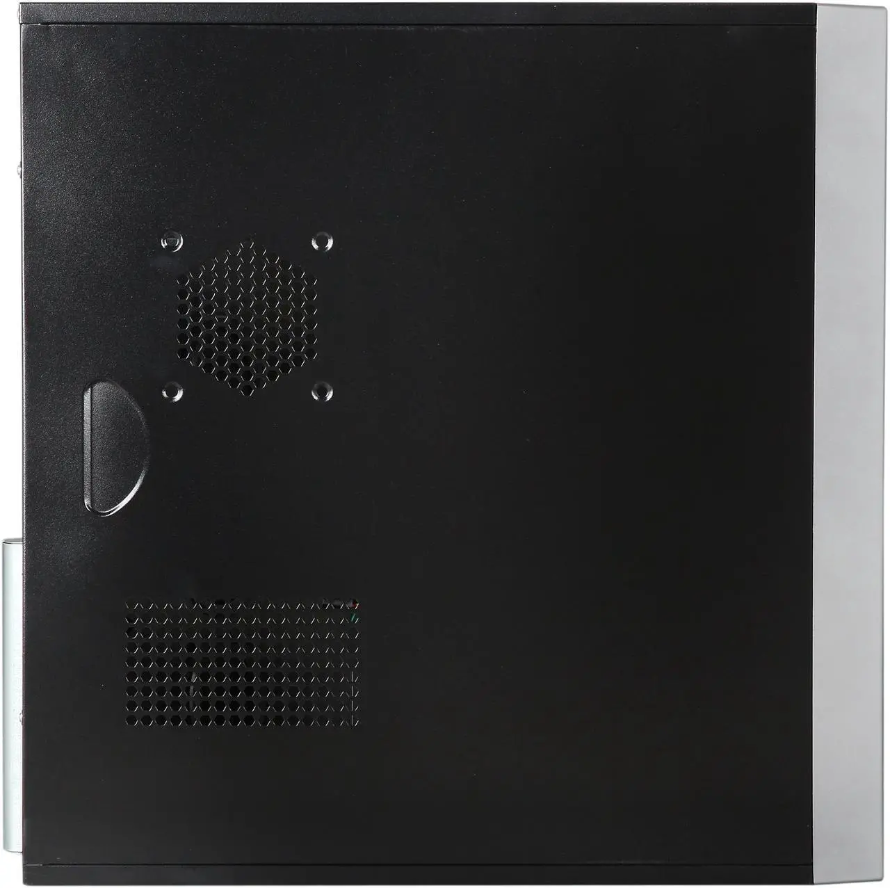 Alt view image 4 of 9 - DIYPC DIY-5823 B/S Black SECC ATX Mid Tower Computer Case with 1 x 80mm Fan