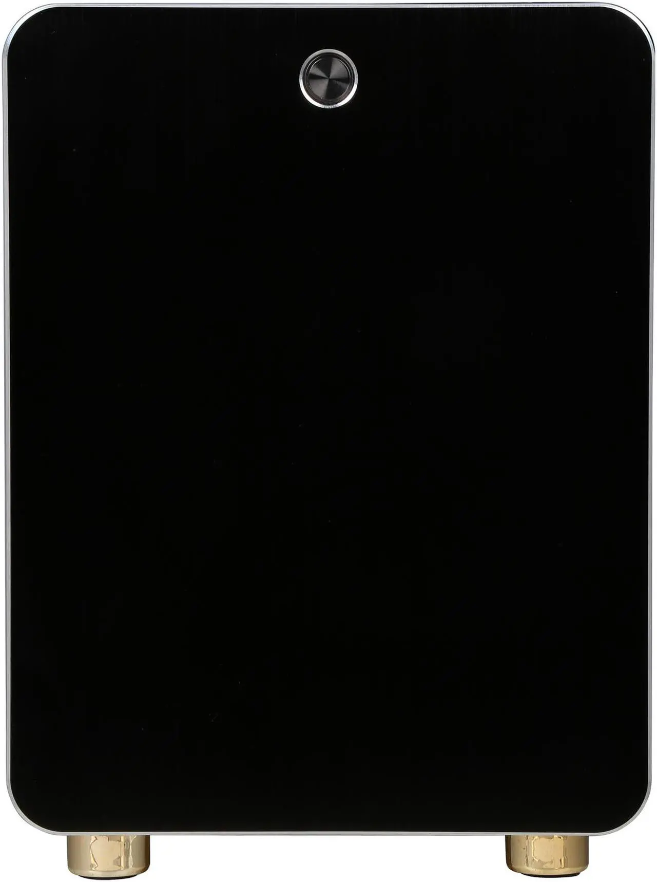Alt view image 2 of 9 - DIYPC HTPC-Cube-BK Black USB3.0 Aluminum/Steel Mini-ITX Tower Computer case, can support 120mm Radiator, Standard Size ATX PSU