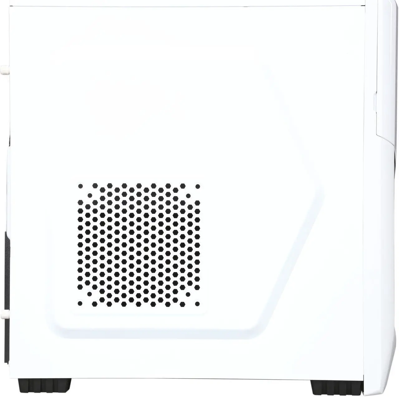 Alt view image 5 of 10 - DIYPC P48-W White SECC ATX / Micro ATX Mid Tower Computer Case w/ 2 x 120mm Blue Fans