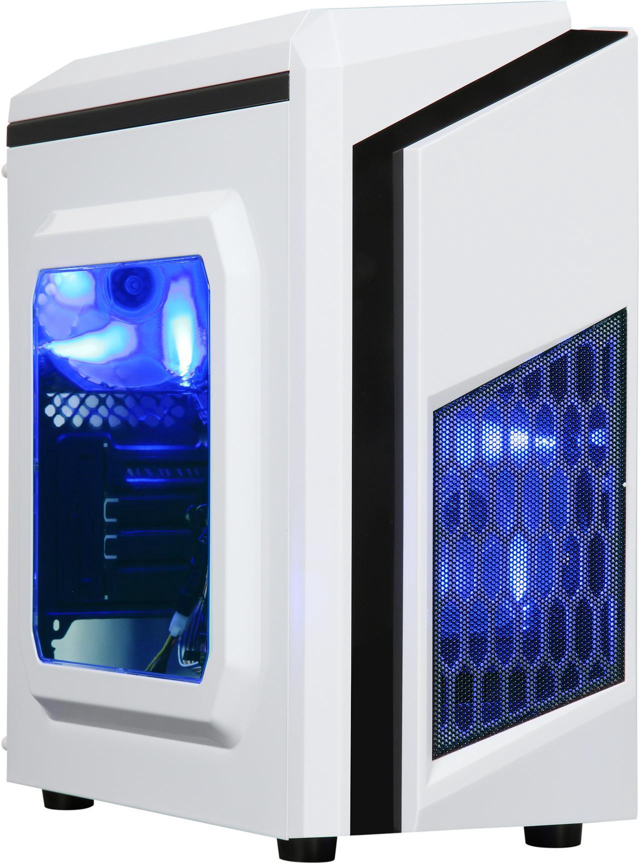 DIYPC DIY-F2-W White SPCC Micro ATX Mini Tower Computer Case