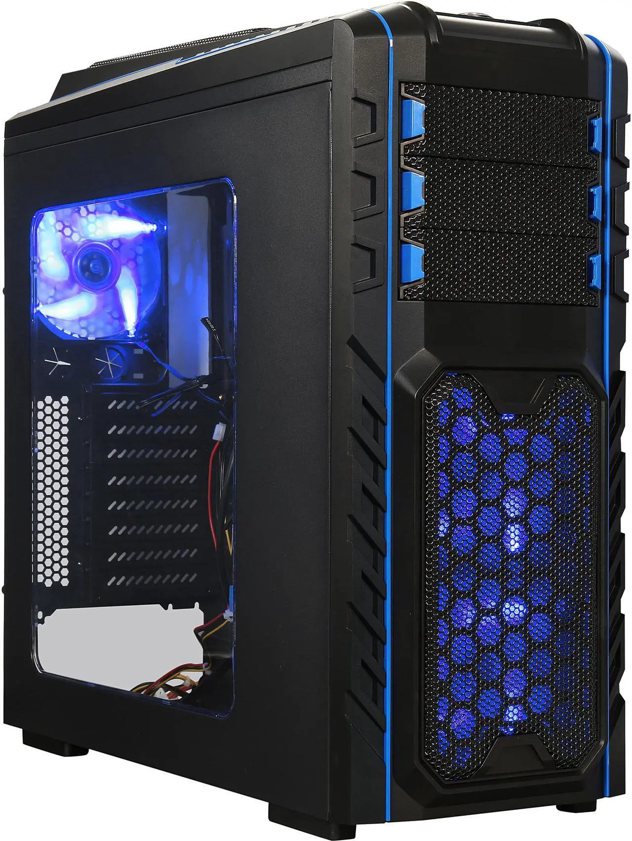 Main image of DIYPC Skyline-06-WB Black SECC ATX Full Tower Computer Case