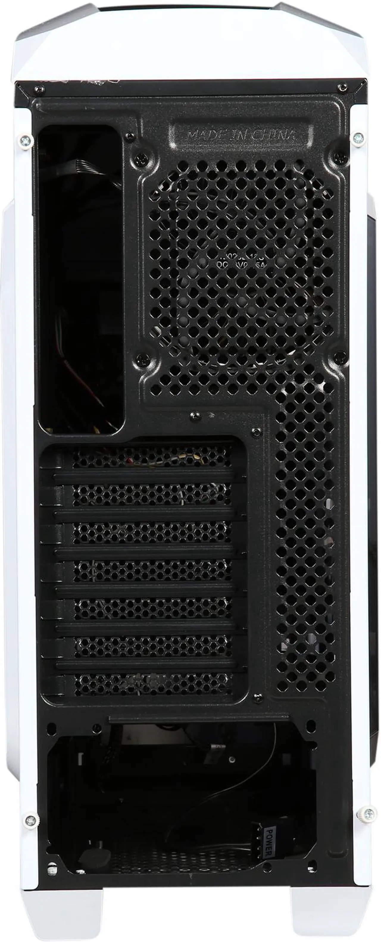 Alt view image 12 of 16 - DIYPC Gamemax-W-RGB White Dual USB 3.0 ATX Mid Tower Gaming Computer Case with Build-in 3 x RGB LED Fans and RGB Remote Control