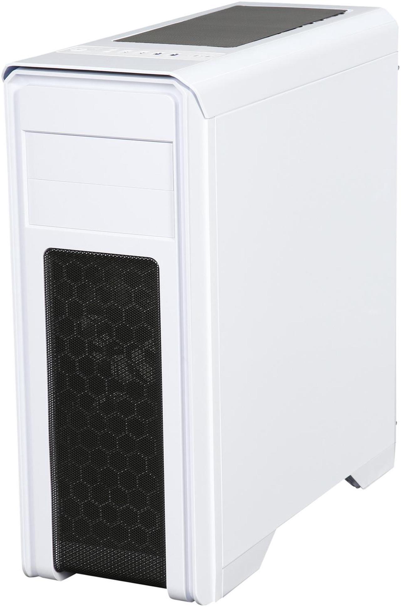 Alt view image 10 of 17 - DIYPC D480-W-RGB White Dual USB 3.0 ATX Mid Tower Gaming Computer Case with Build-in 3 x RGB LED Fans (Pre-Installed) and RGB Remote Control
