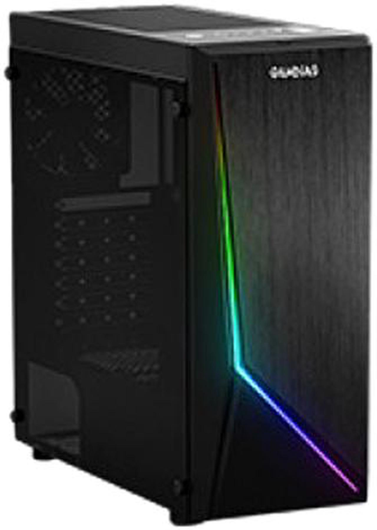 Gamdias ARGUS E1 Black Steel / Plastic ATX Mid Tower Computer Case