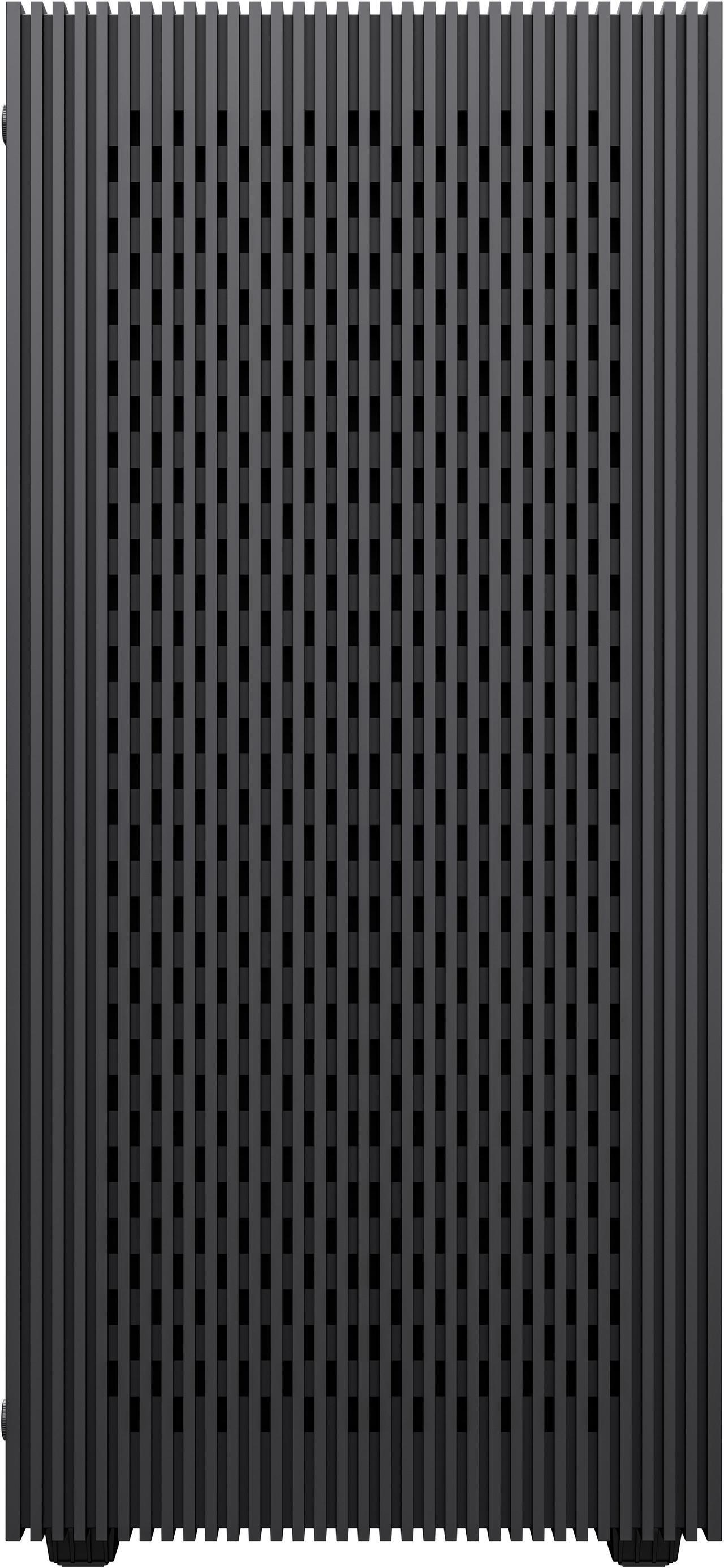 Alt view image 3 of 14 - Gamemax Edge Black USB3.0 Tempered Glass Micro ATX Gaming Computer Case w/Tempered Glass Panel and 1 x ARGB LED Fan x Rear (Pre-Installed