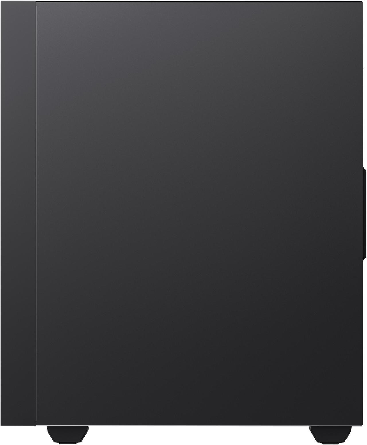 Alt view image 11 of 14 - Gamemax Edge Black USB3.0 Tempered Glass Micro ATX Gaming Computer Case w/Tempered Glass Panel and 1 x ARGB LED Fan x Rear (Pre-Installed