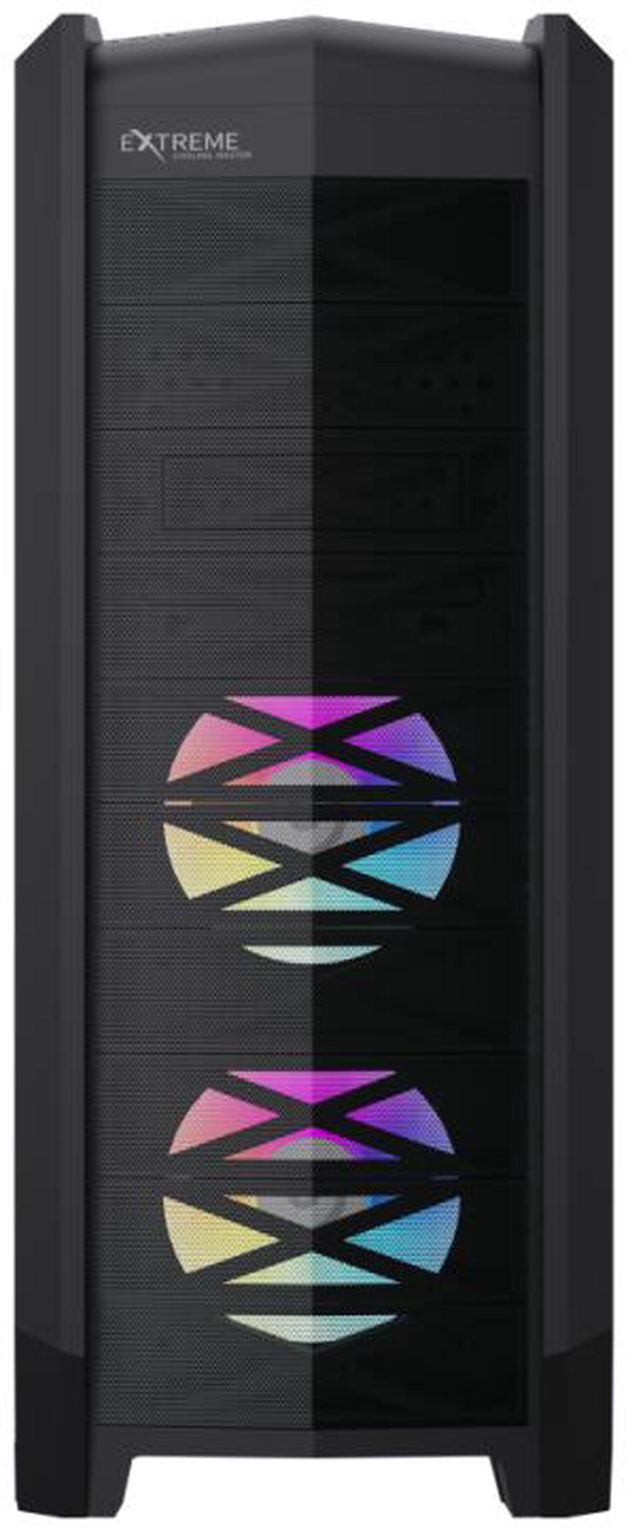 Alt view image 2 of 4 - GAMEMAX Dragon knight 2 Black USB3.0/Type C ATX Gaming Full Tower Computer Case w/5 x ARGB Fans (Pre-Installed). Support 4090 GPU and 360mm AIO