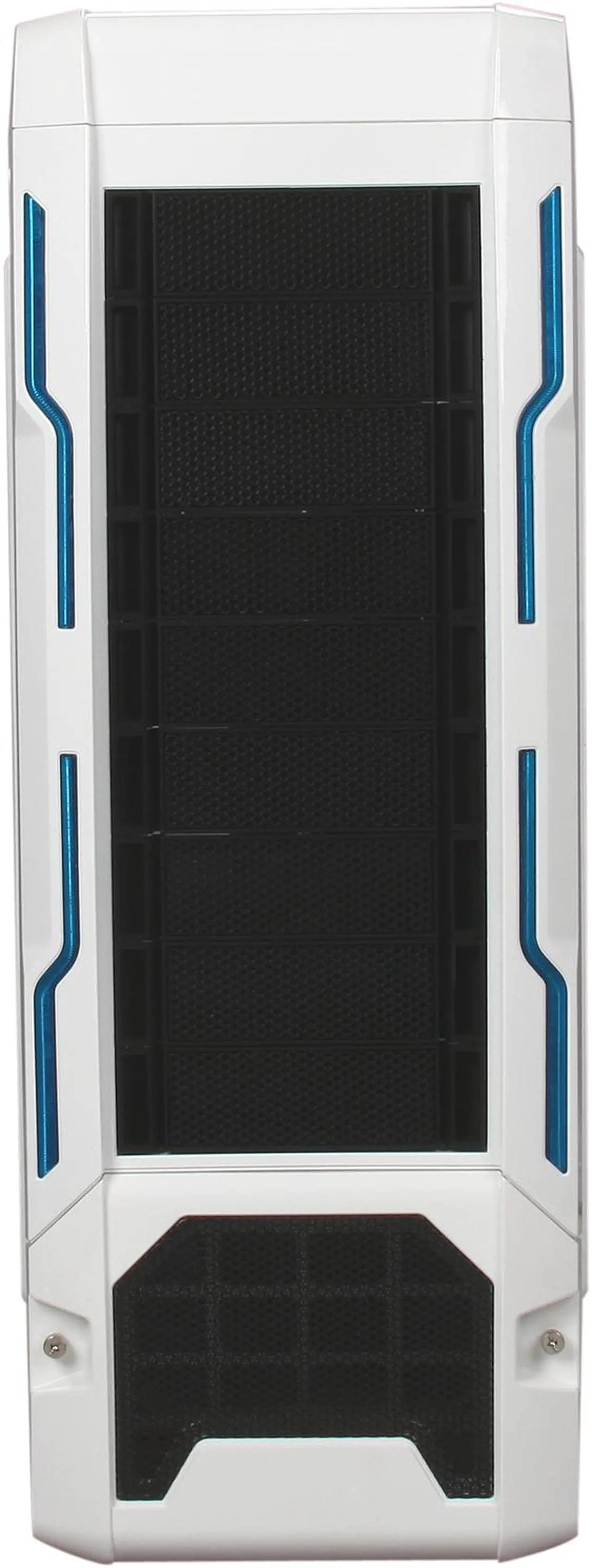 Alt view image 3 of 11 - AZZA Genesis 9000 CSAZ-9000W White 0.8mm SECC ATX Full Tower Computer Case