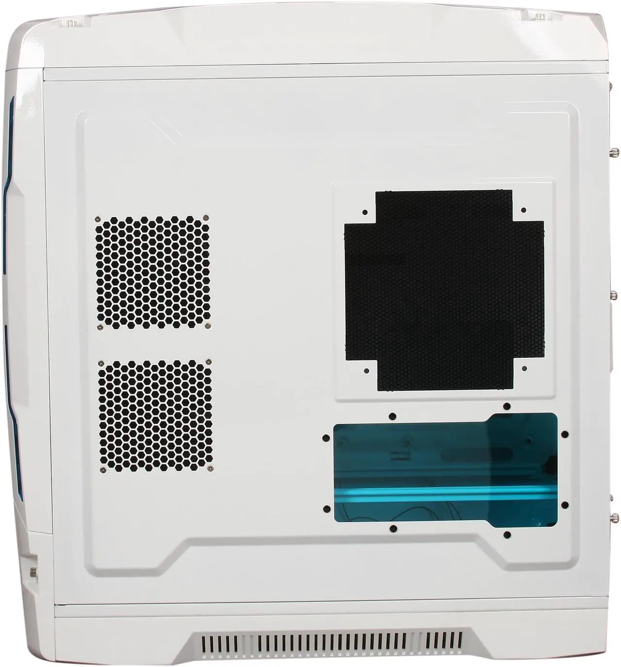 Alt view image 5 of 11 - AZZA Genesis 9000 CSAZ-9000W White 0.8mm SECC ATX Full Tower Computer Case